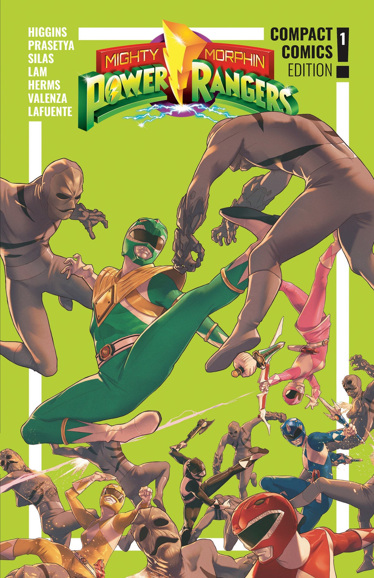 Mighty Morphin Power Rangers Compact Comics Edition Graphic Novel Volume 01