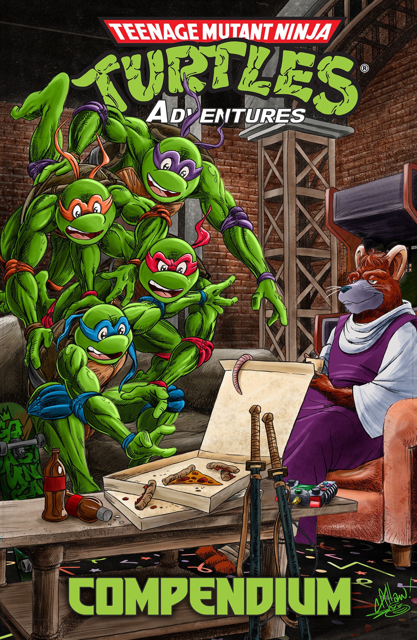 Teenage Mutant Ninja Turtles Adventures Compendium Volume 01