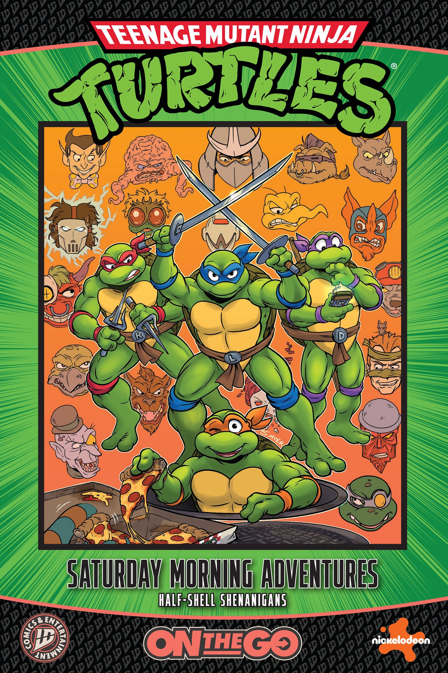 Teenage Mutant Ninja Turtles Saturday Morning Adventures On The Go Graphic Novel Half Shell Shenanigans