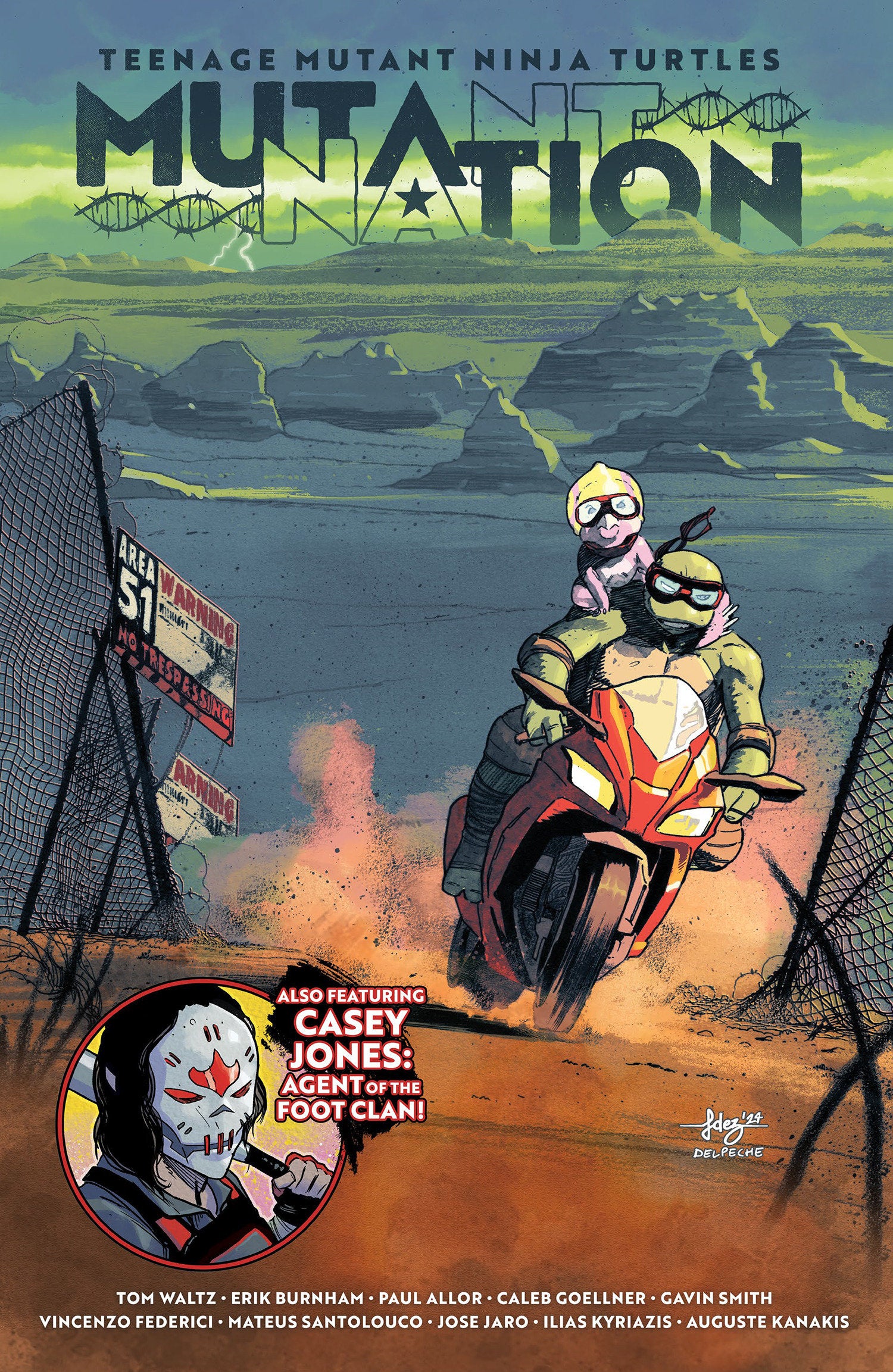 Teenage Mutant Ninja Turtles (2024) Mutant Nation TPB Volume 01