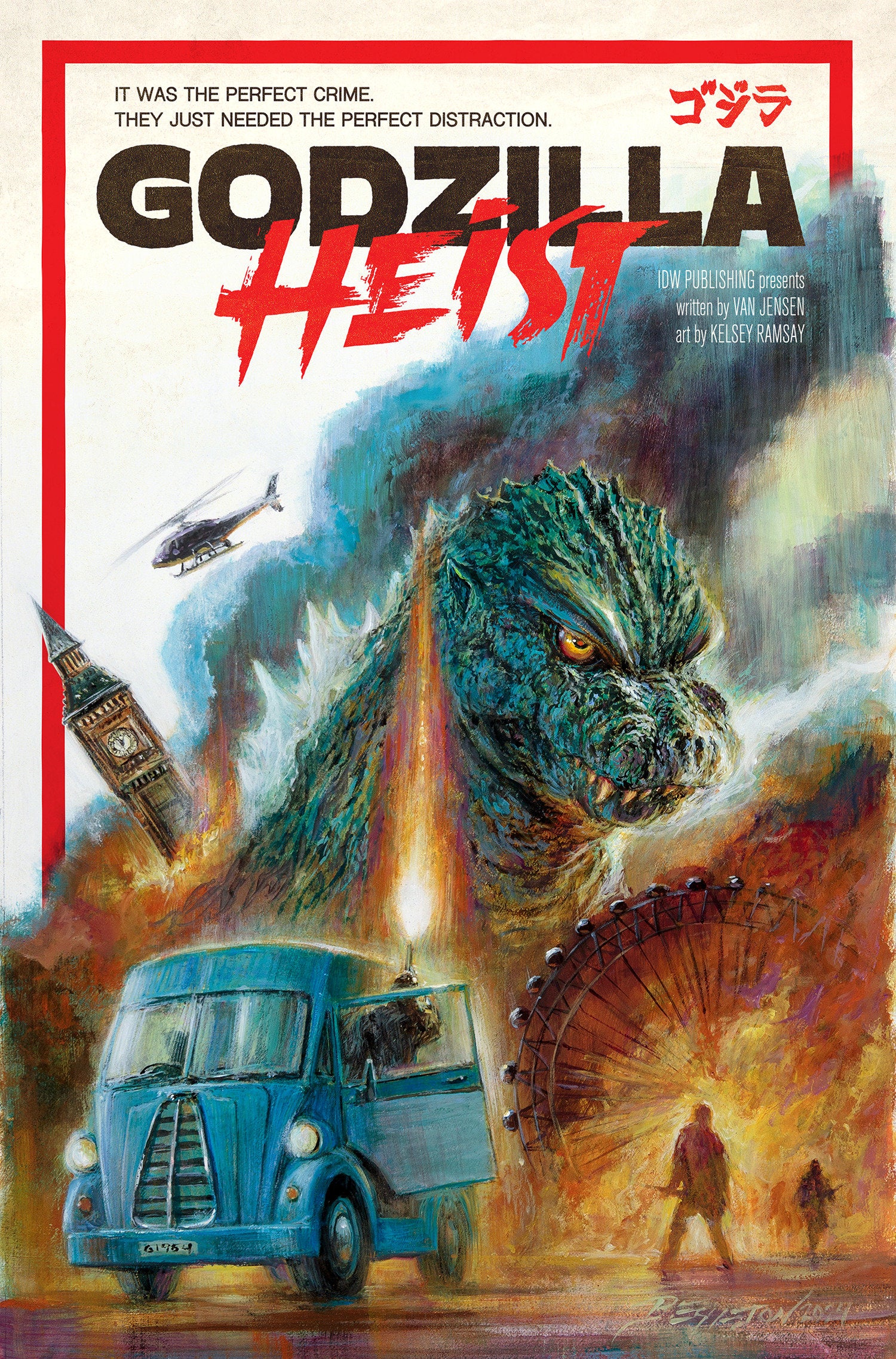 Godzilla Heist TPB