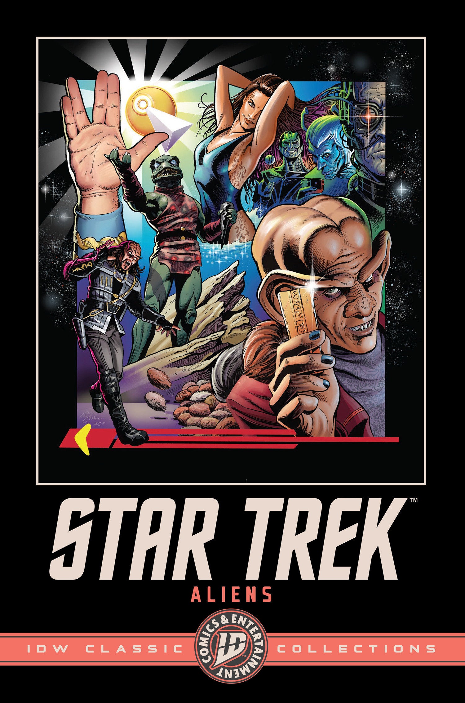 Star Trek IDW Classic Collections Graphic Novel Aliens