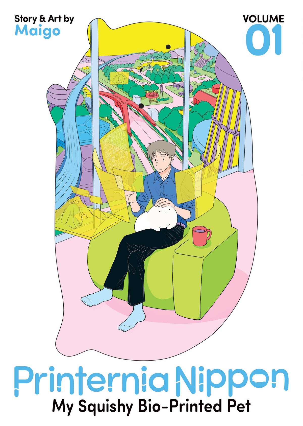 Printernia Nippon My Squishy Bio-Printed Pet Graphic Novel Volume 01
