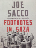 Footnotes In Gaza Graphic Novel