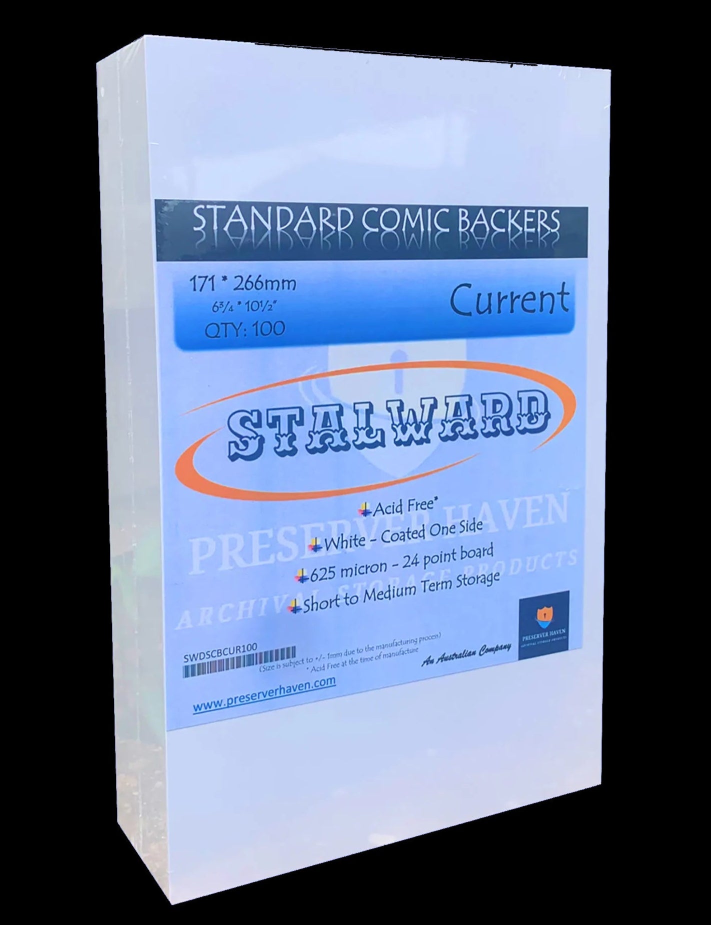 Standard Comic Backing Boards Current