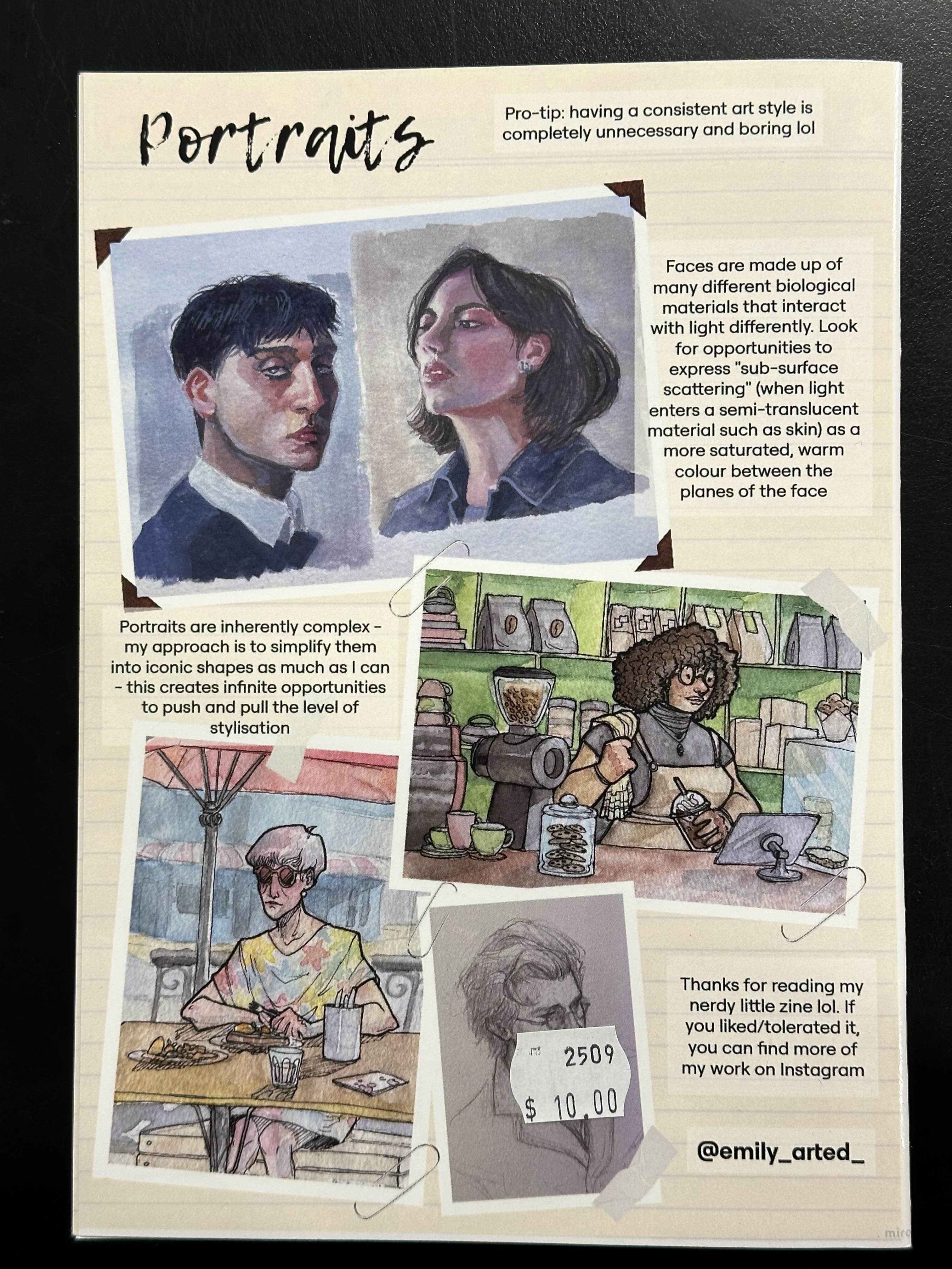 The Best Art Lesson You Can Get for $10 - An Art Zine