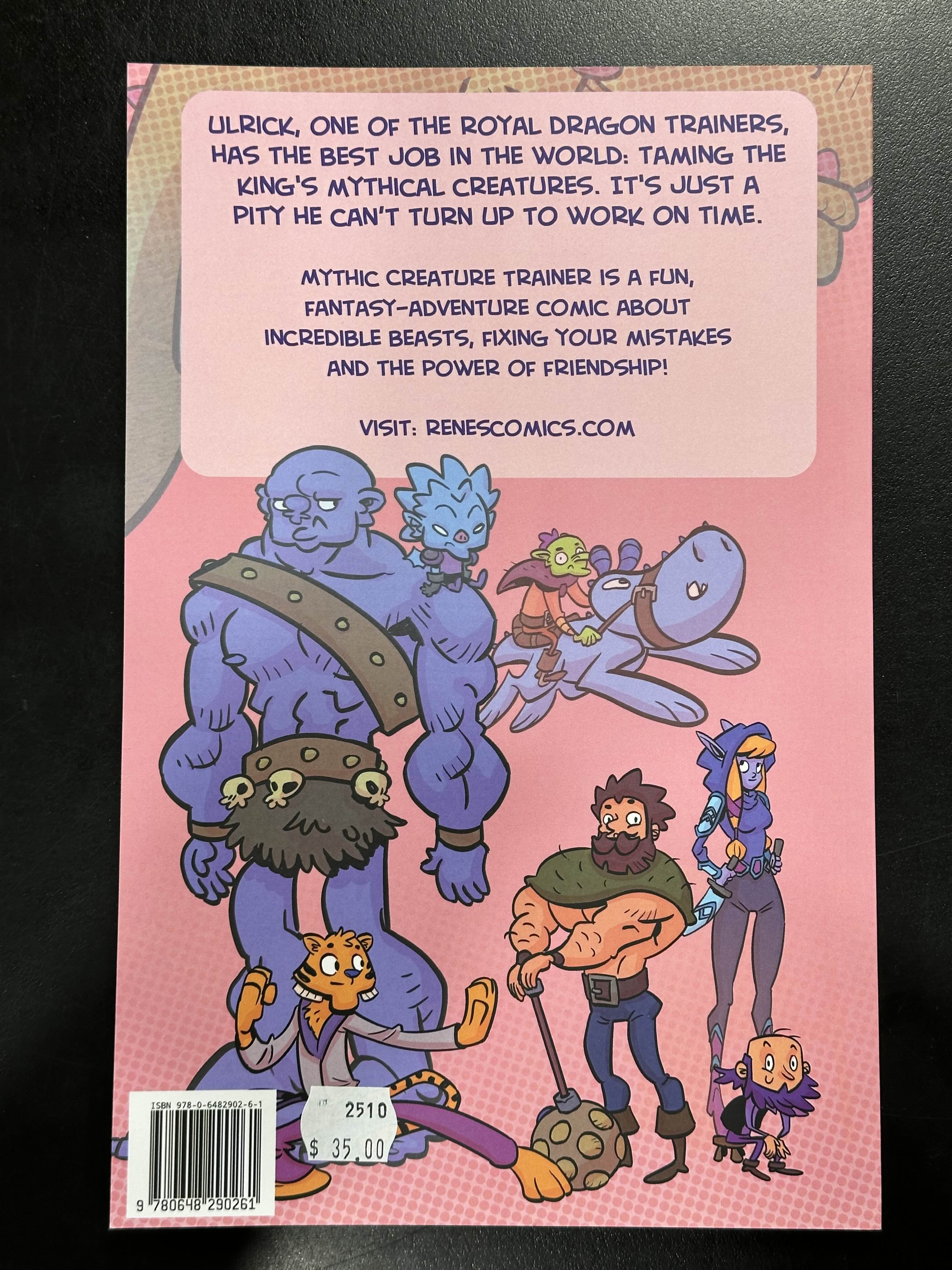 Mythic Creature Trainer Graphic Novel