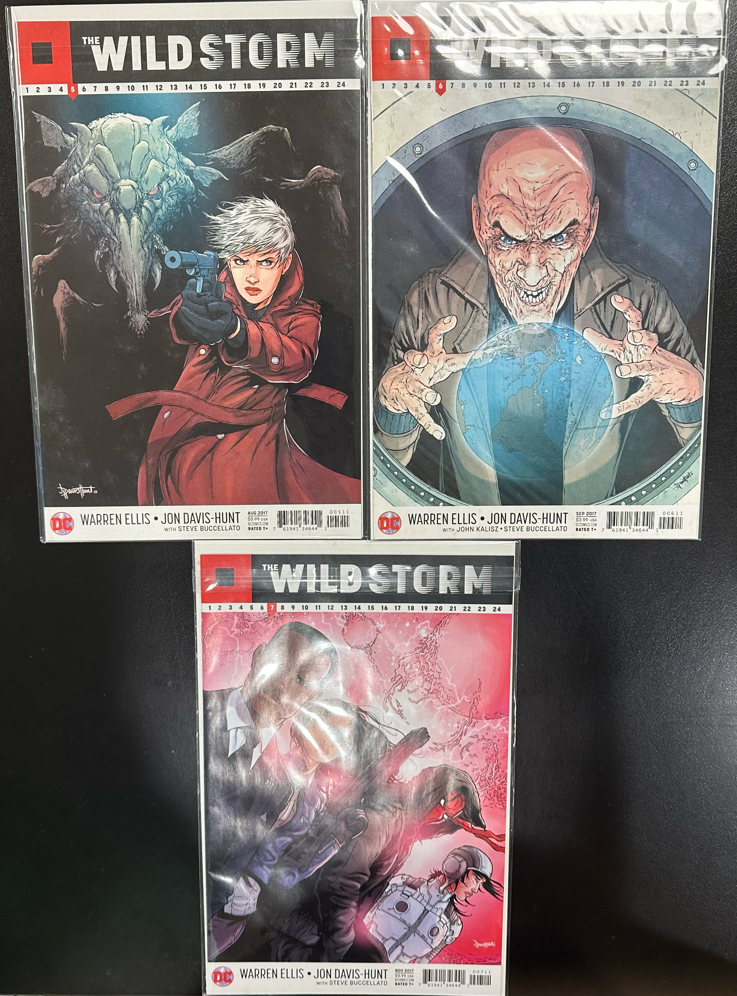 Comic Set - Wild Storm (2017) #1-7