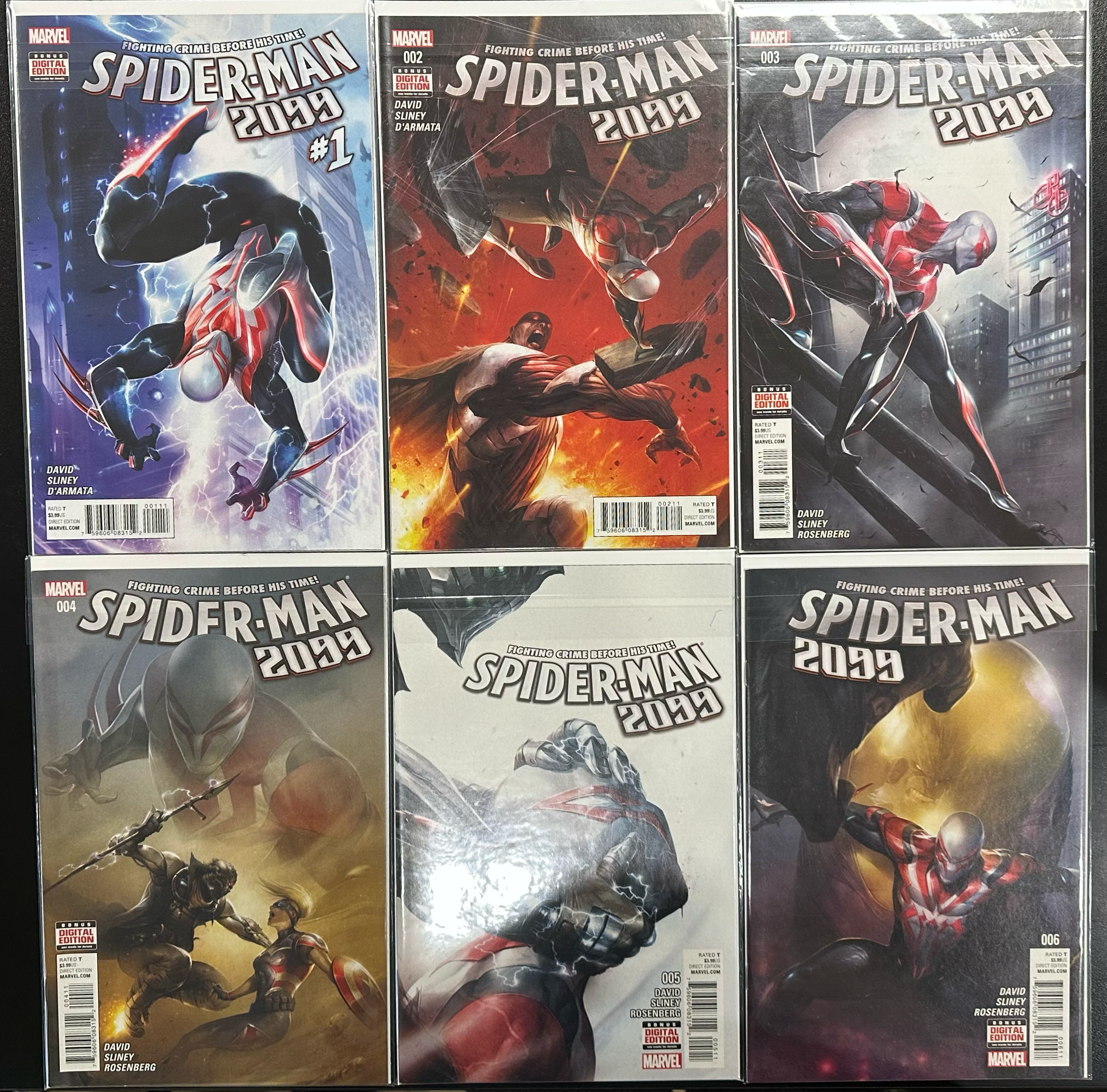Comic Set - Spider-Man 2099 (2015) #1-16