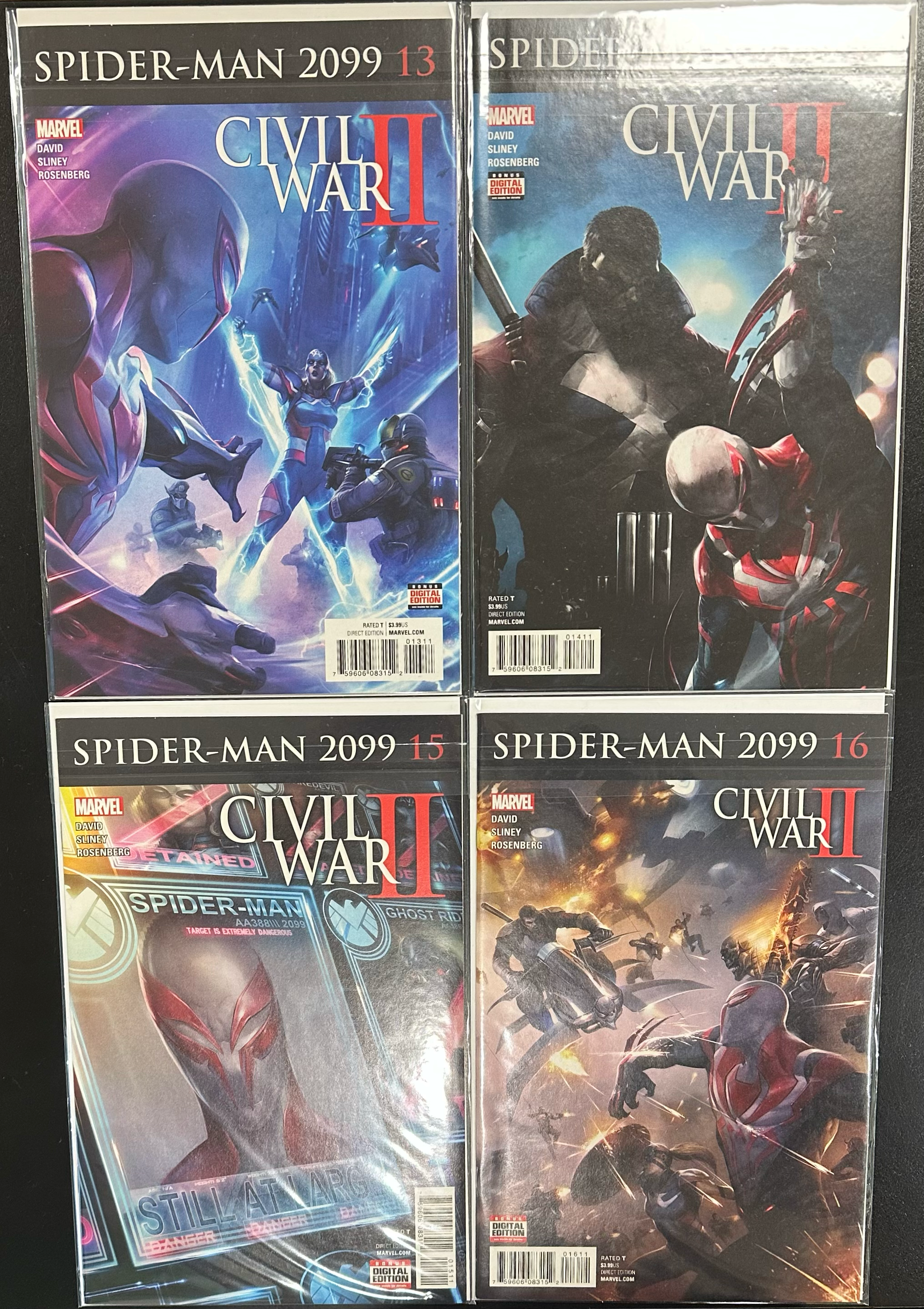 Comic Set - Spider-Man 2099 (2015) #1-16