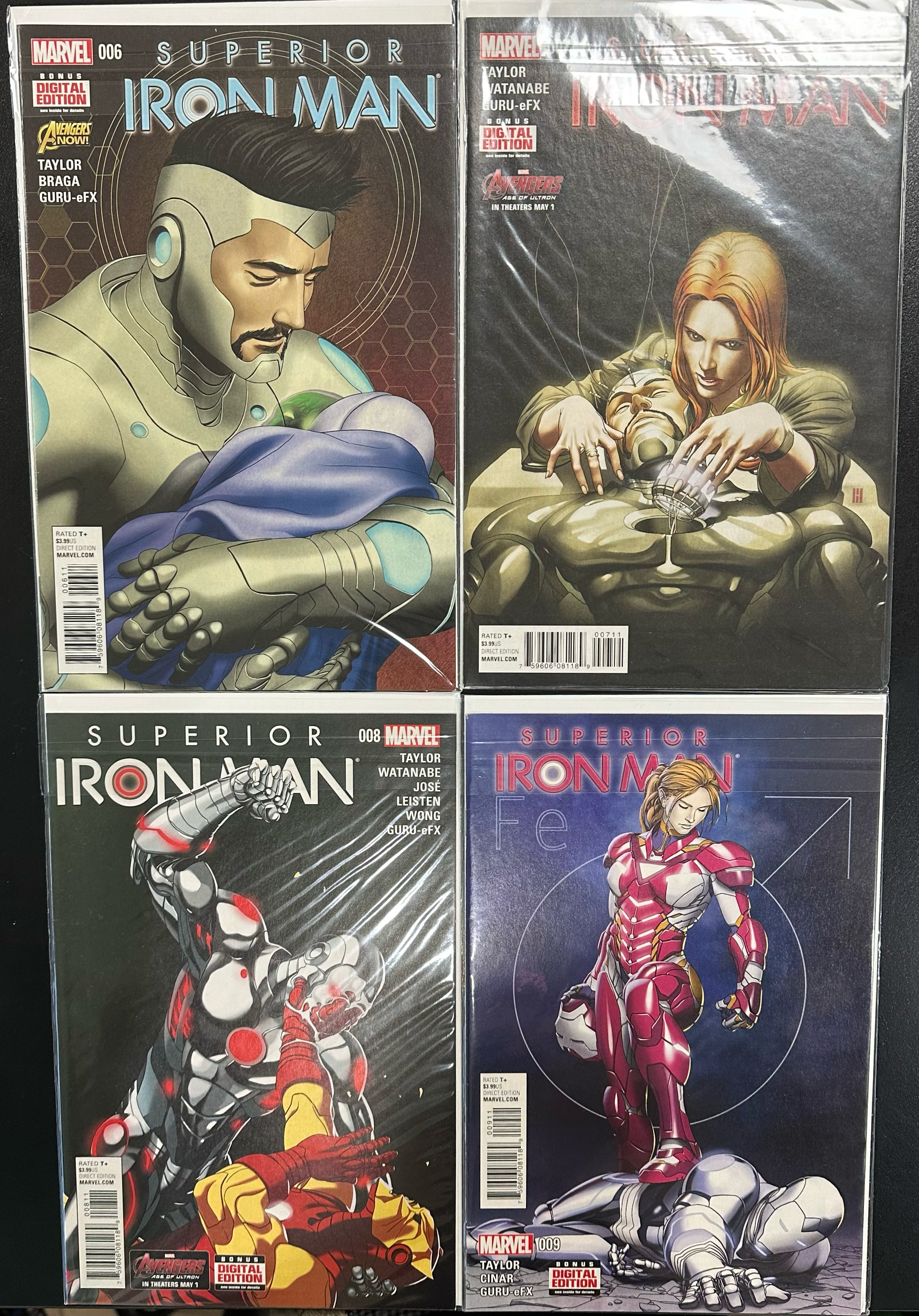 Comic Set - Superior Iron Man (Complete Series)