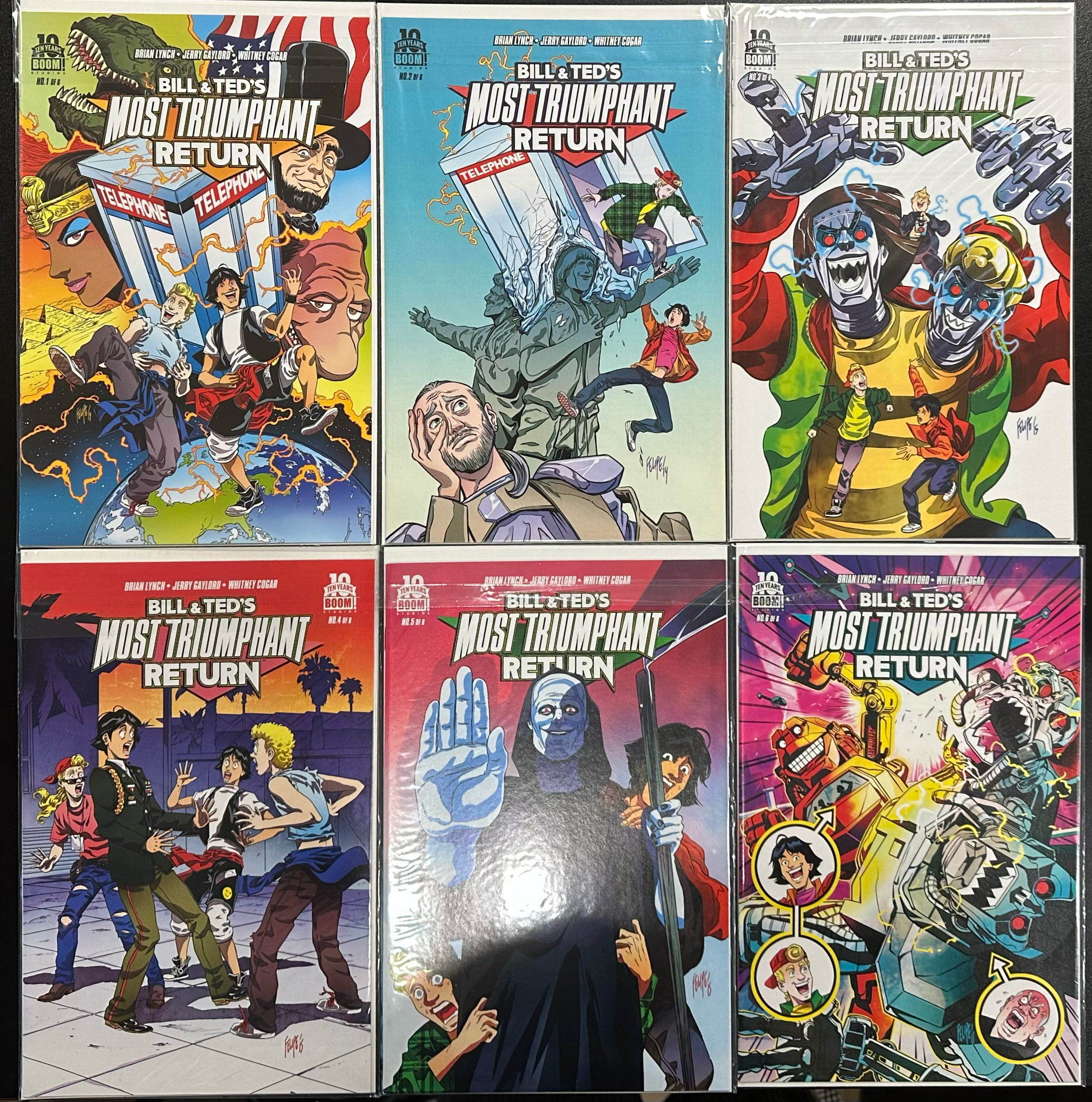 Comic Set - Bill & Ted's Most Triumphant Return (Complete Series)