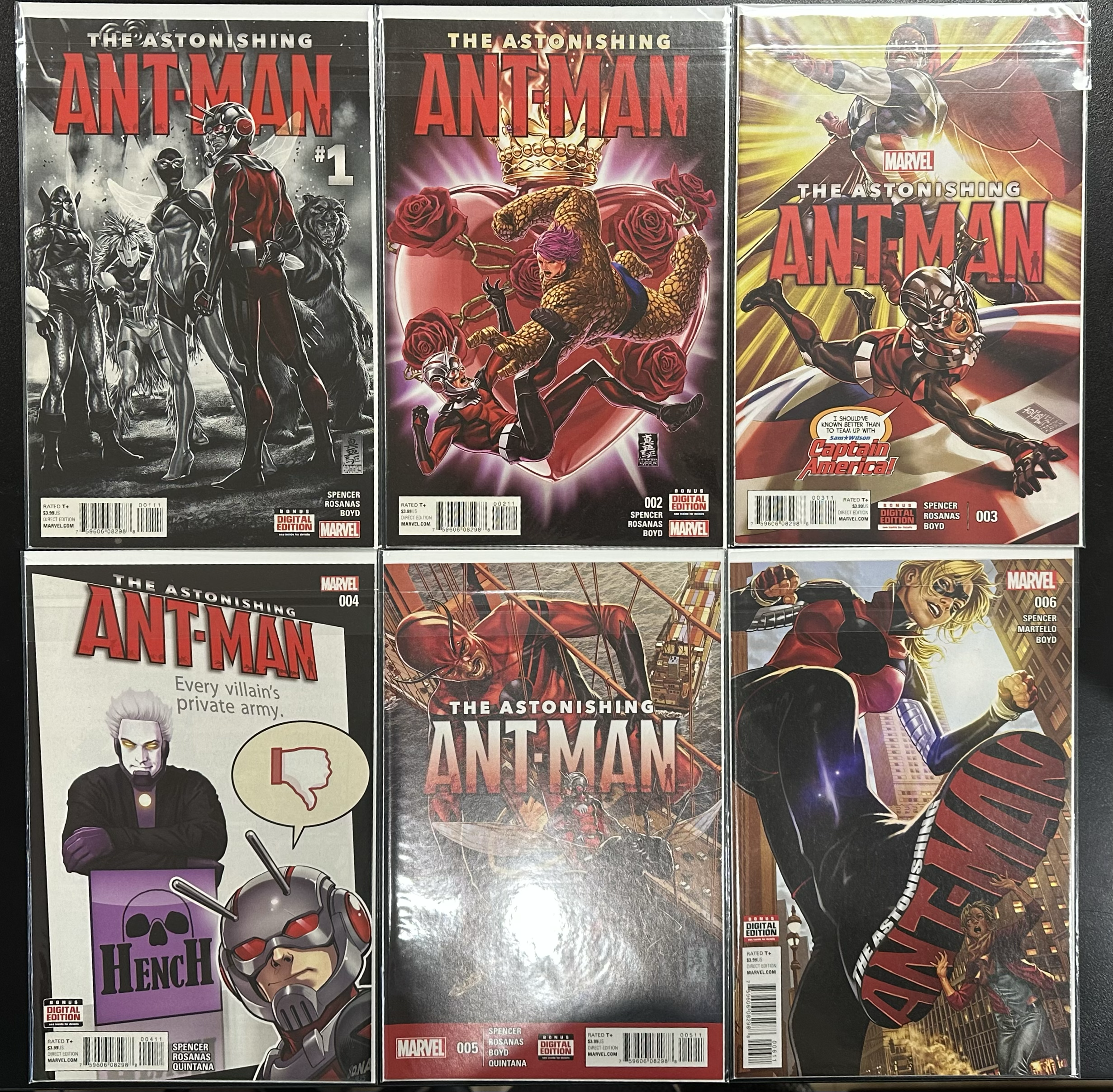 Comic Set - Astonishing Ant-Man (Complete Series)