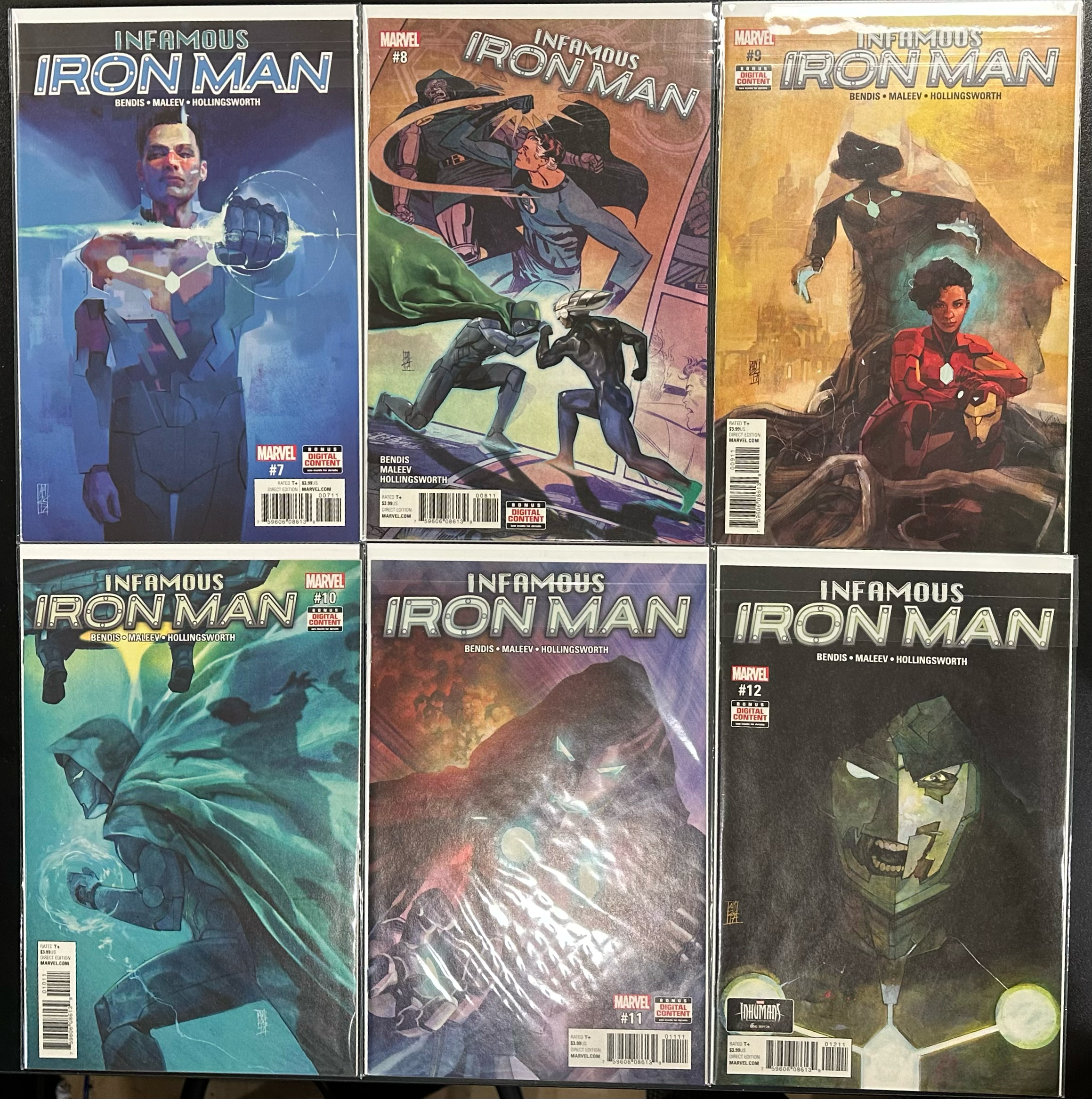 Comic Set - Infamous Iron Man (Complete Series)