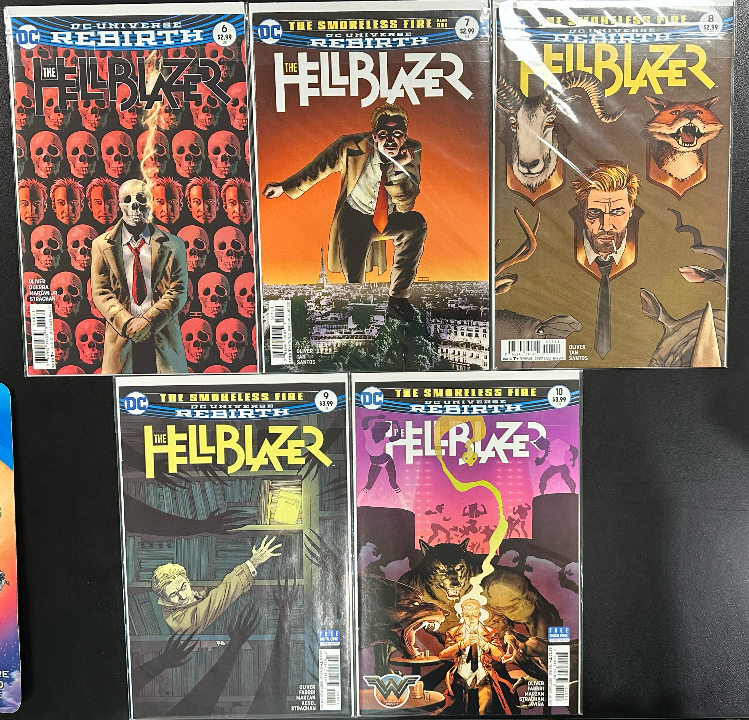 Comic Set - Hellblazer (2016) #1-12 + The Hellblazer: Rebirth #1