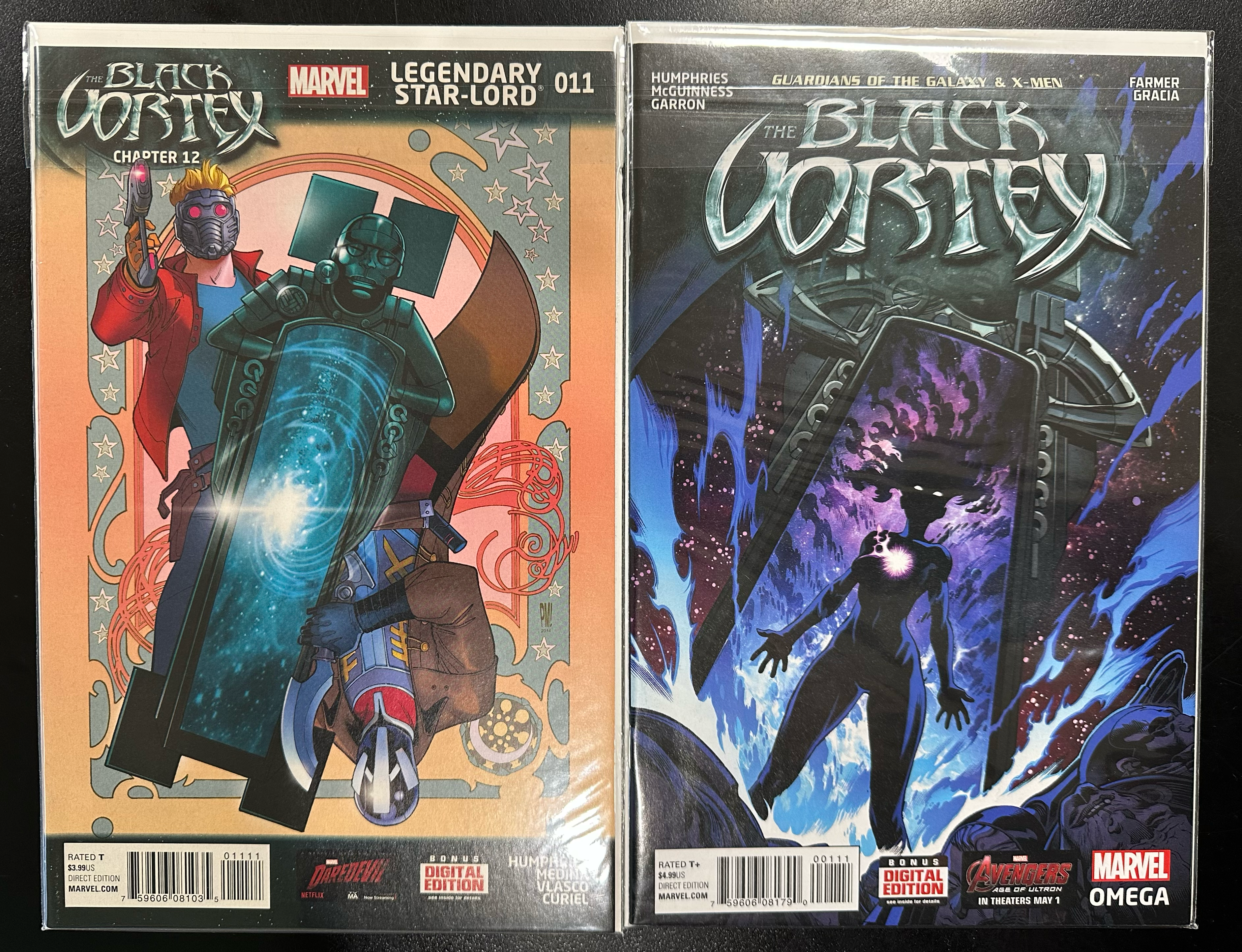Comic Set - Marvel Black Vortex (Complete Crossover Event Series)