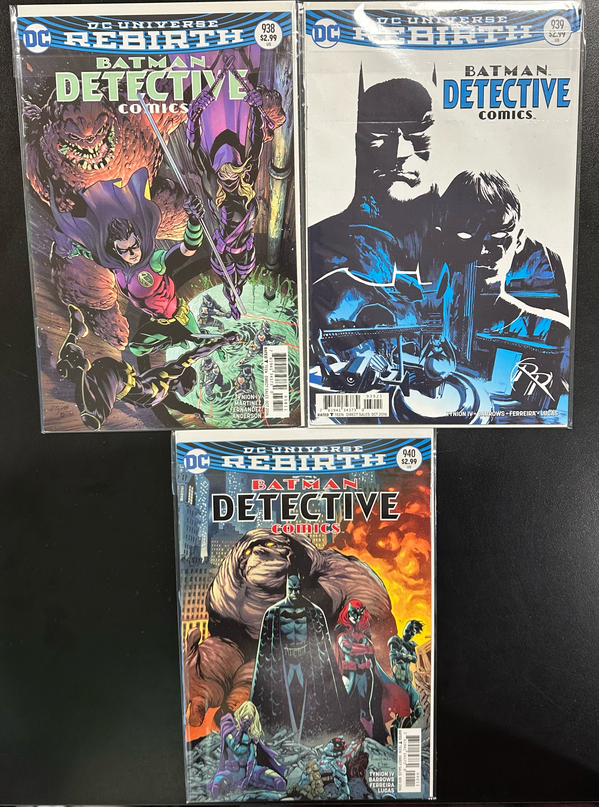 Comic Set - Detective Comics #934-940
