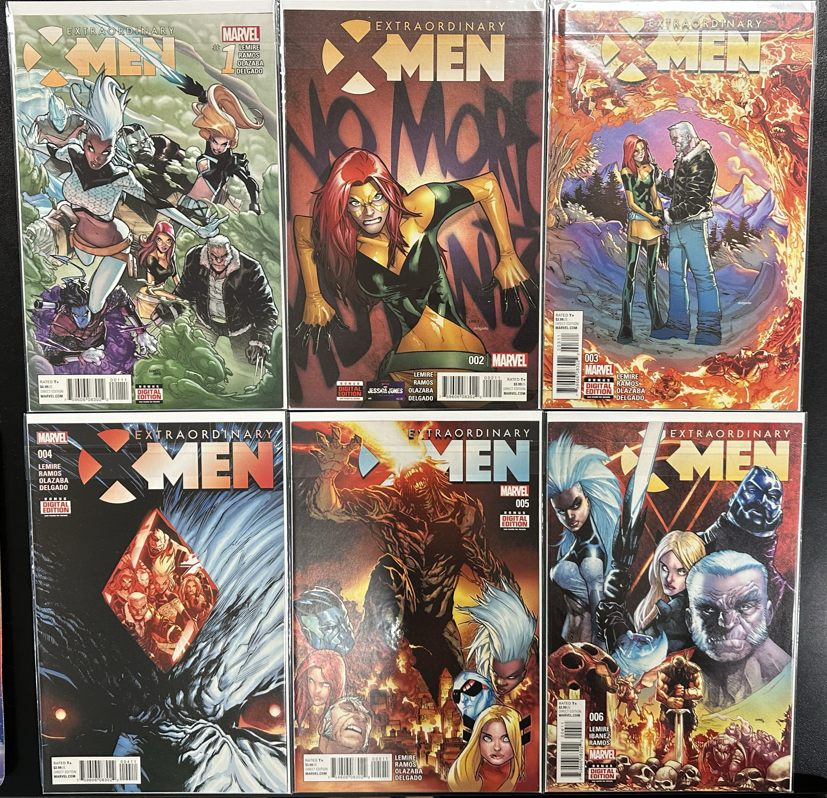 Comic Set - Extraordinary X-Men (2015) (Complete Series)