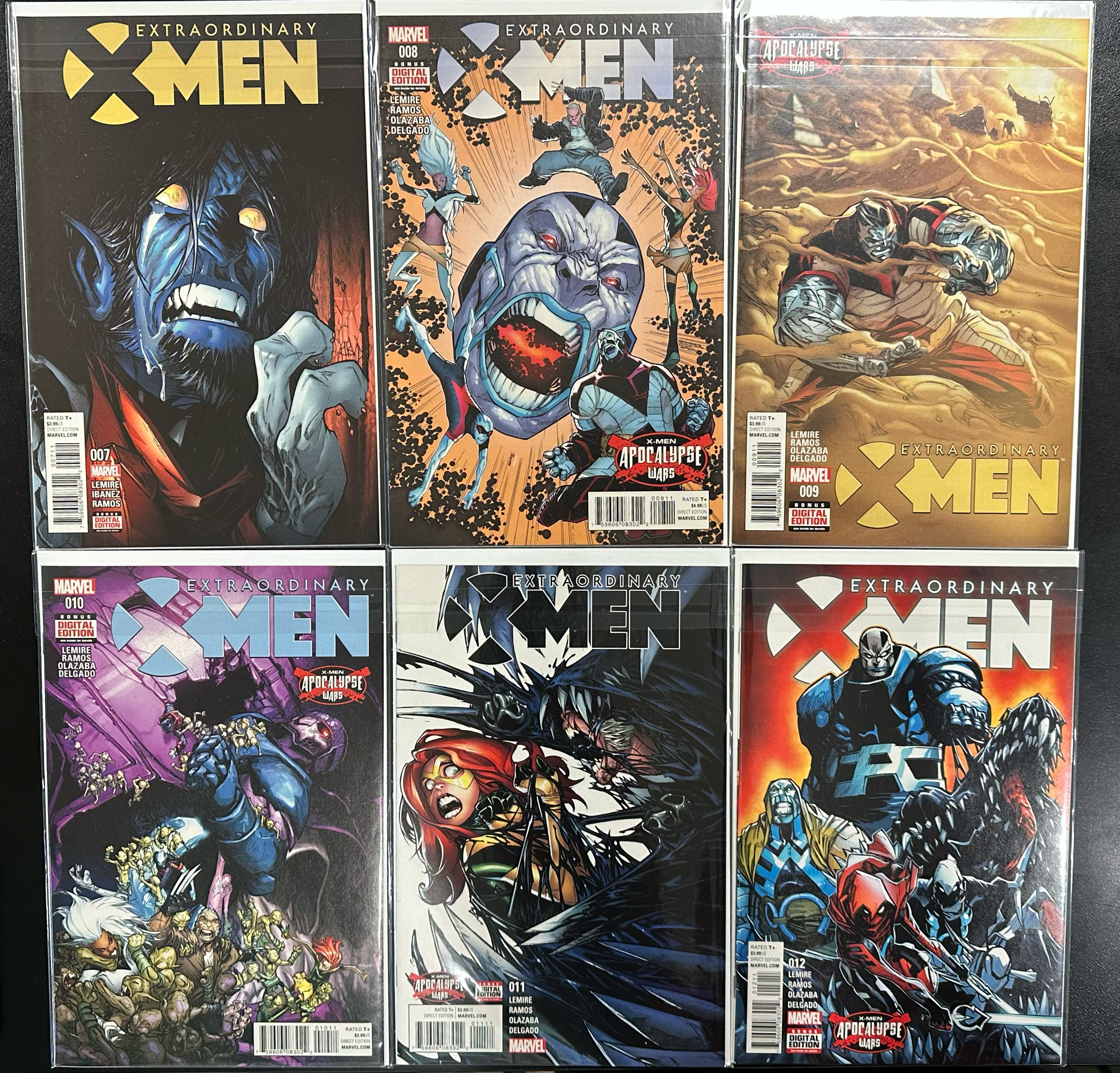 Comic Set - Extraordinary X-Men (2015) (Complete Series)