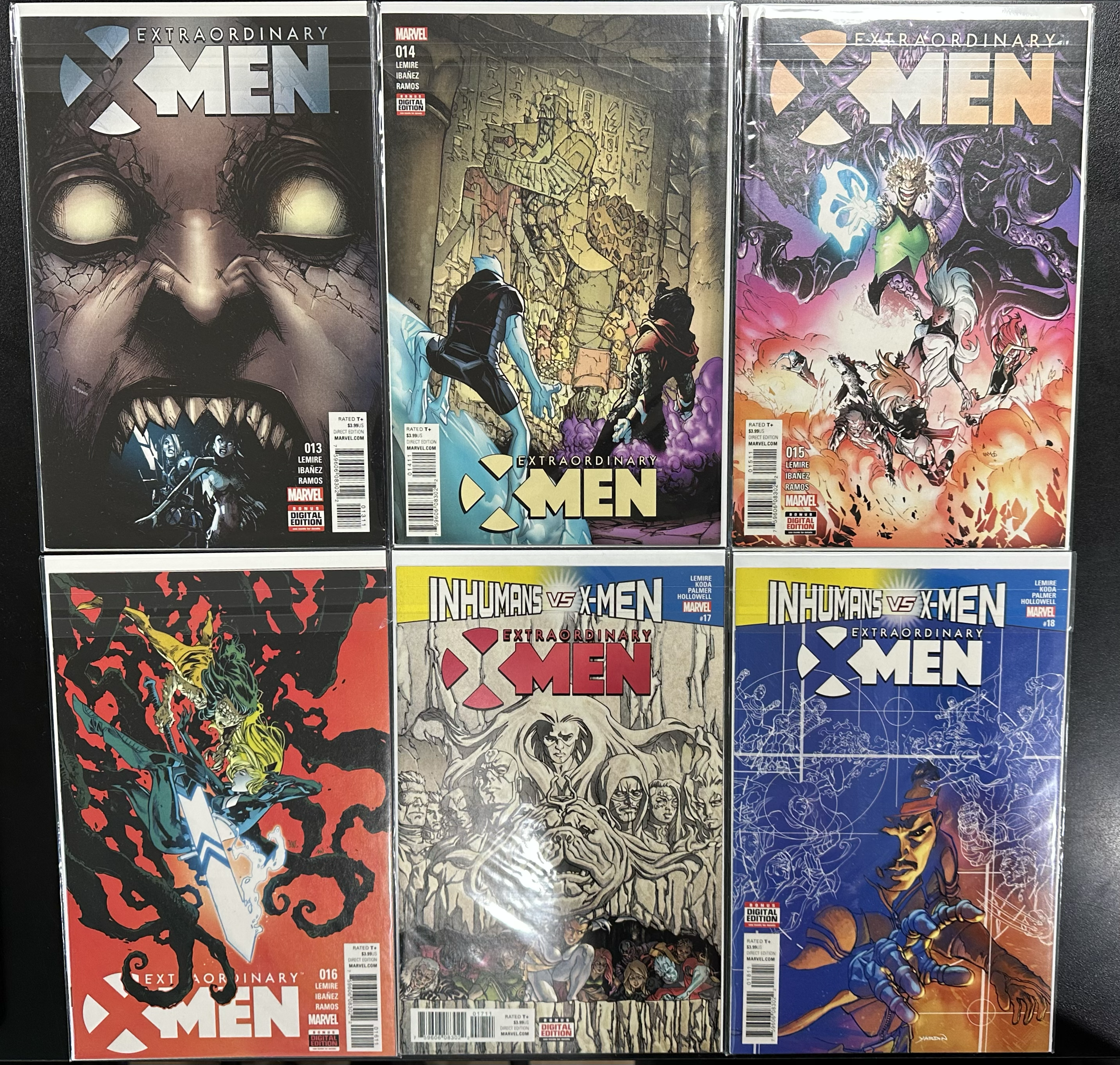 Comic Set - Extraordinary X-Men (2015) (Complete Series)