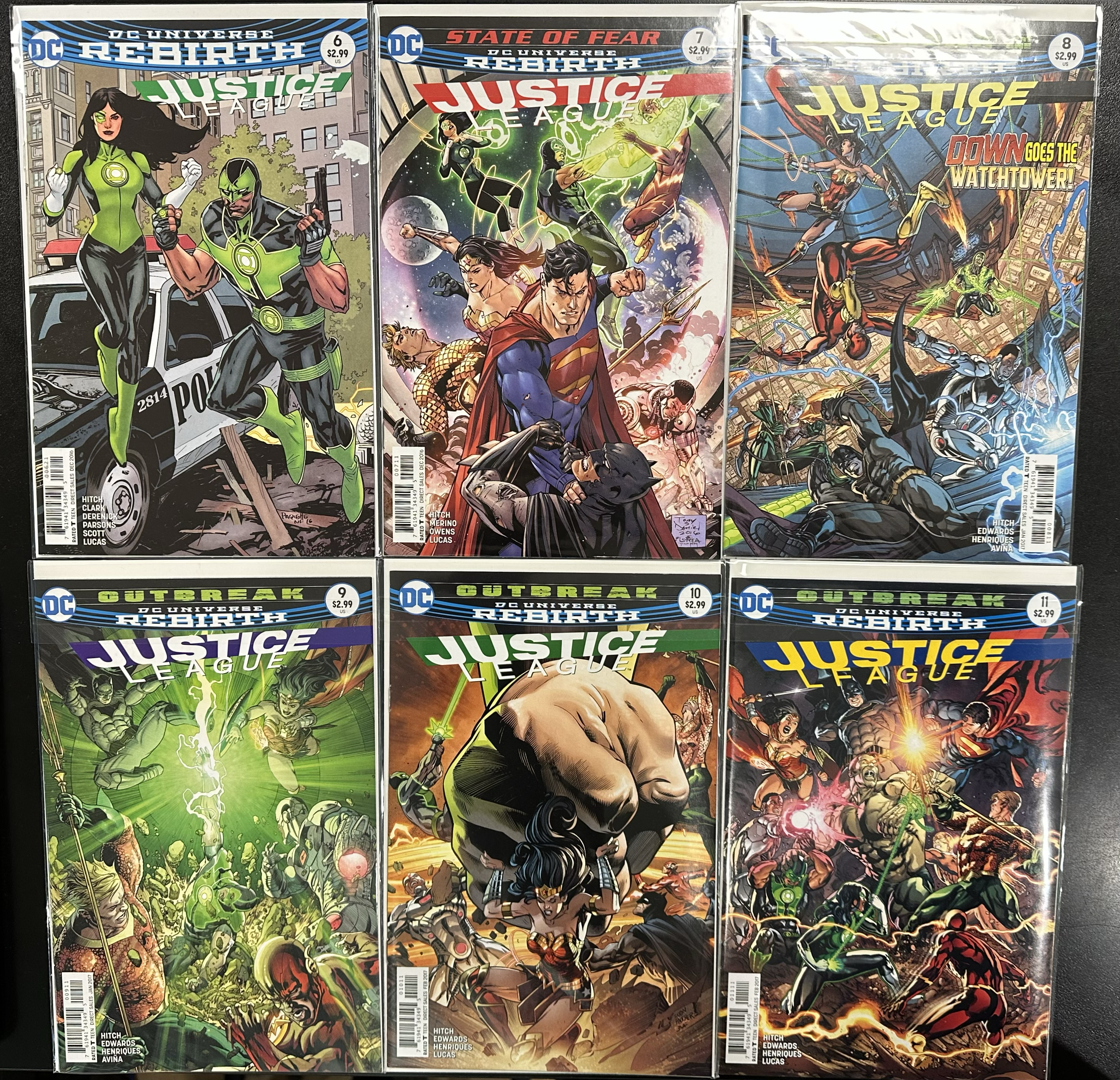 Comic Set - Justice League (2016) #1-29 + Justice League Vs Suicide Squad (Complete Series) + Justice League: Rebirth #1
