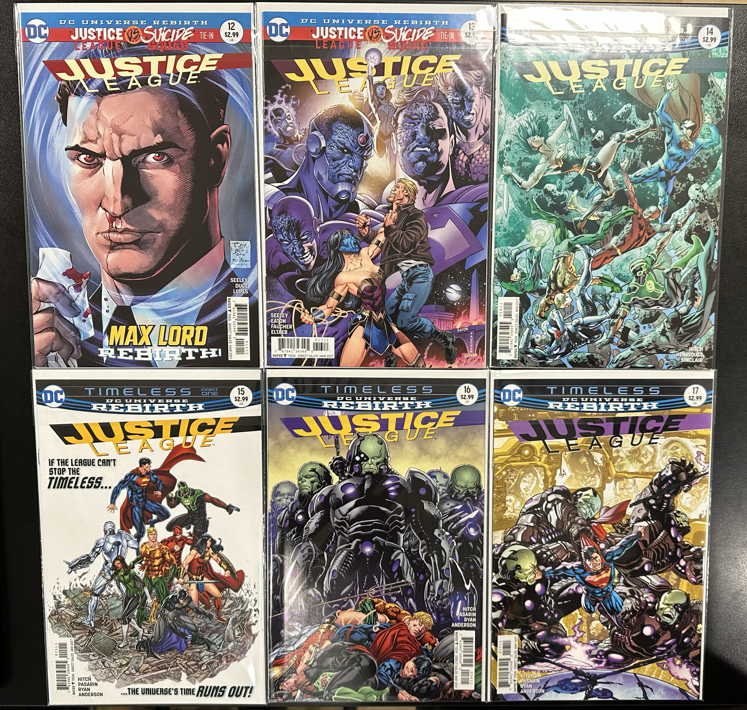 Comic Set - Justice League (2016) #1-29 + Justice League Vs Suicide Squad (Complete Series) + Justice League: Rebirth #1