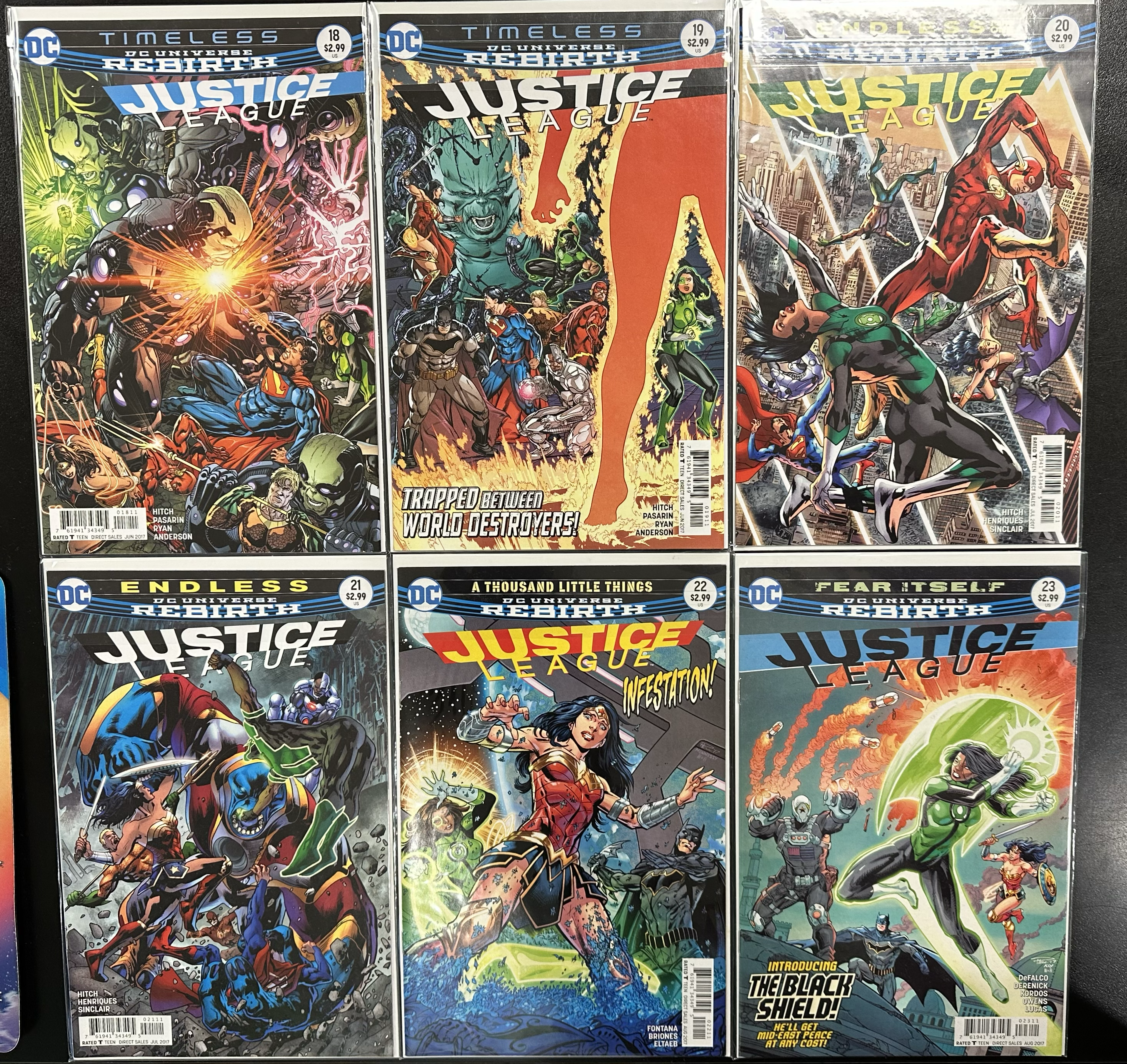Comic Set - Justice League (2016) #1-29 + Justice League Vs Suicide Squad (Complete Series) + Justice League: Rebirth #1