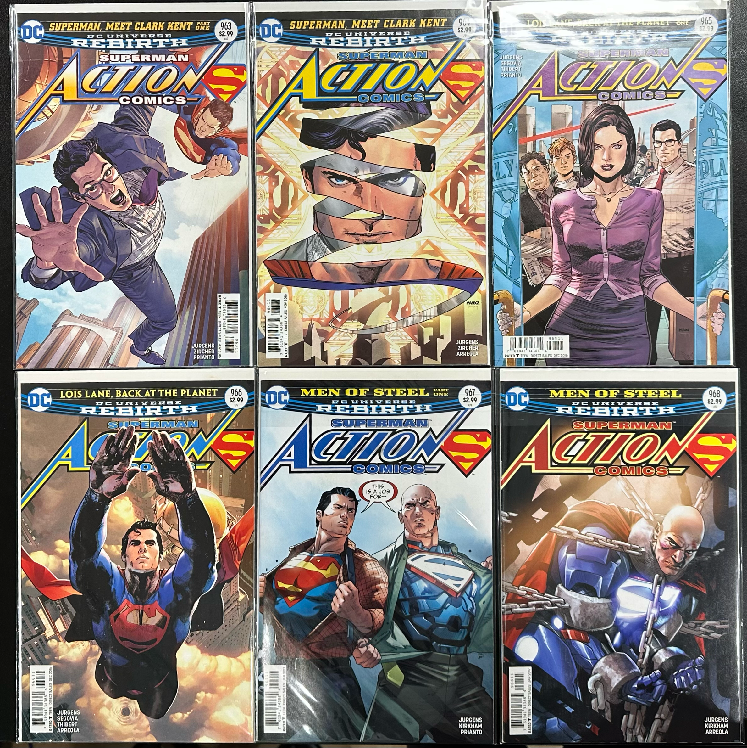 Comic Set - Action Comics #957-988
