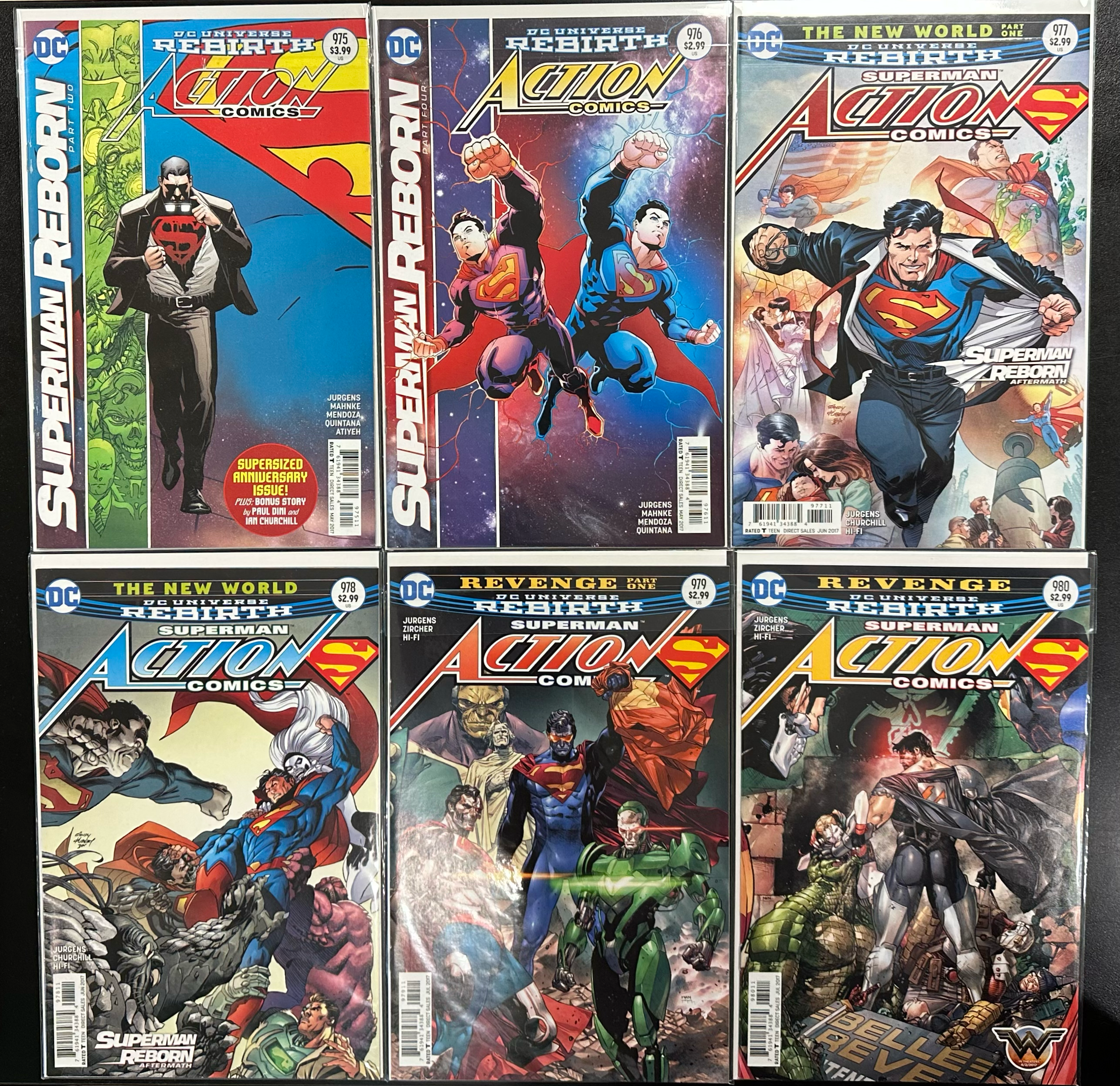 Comic Set - Action Comics #957-988