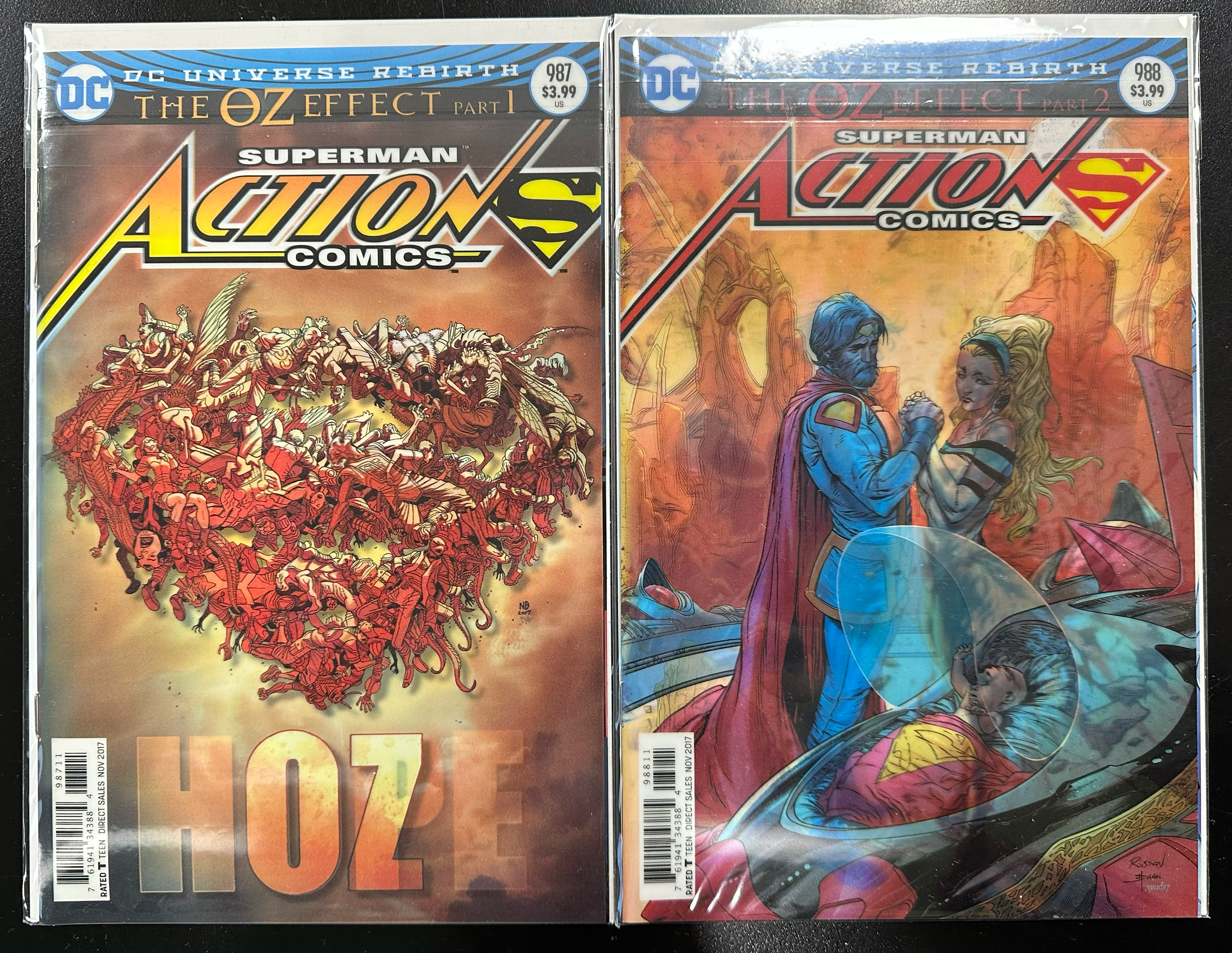 Comic Set - Action Comics #957-988