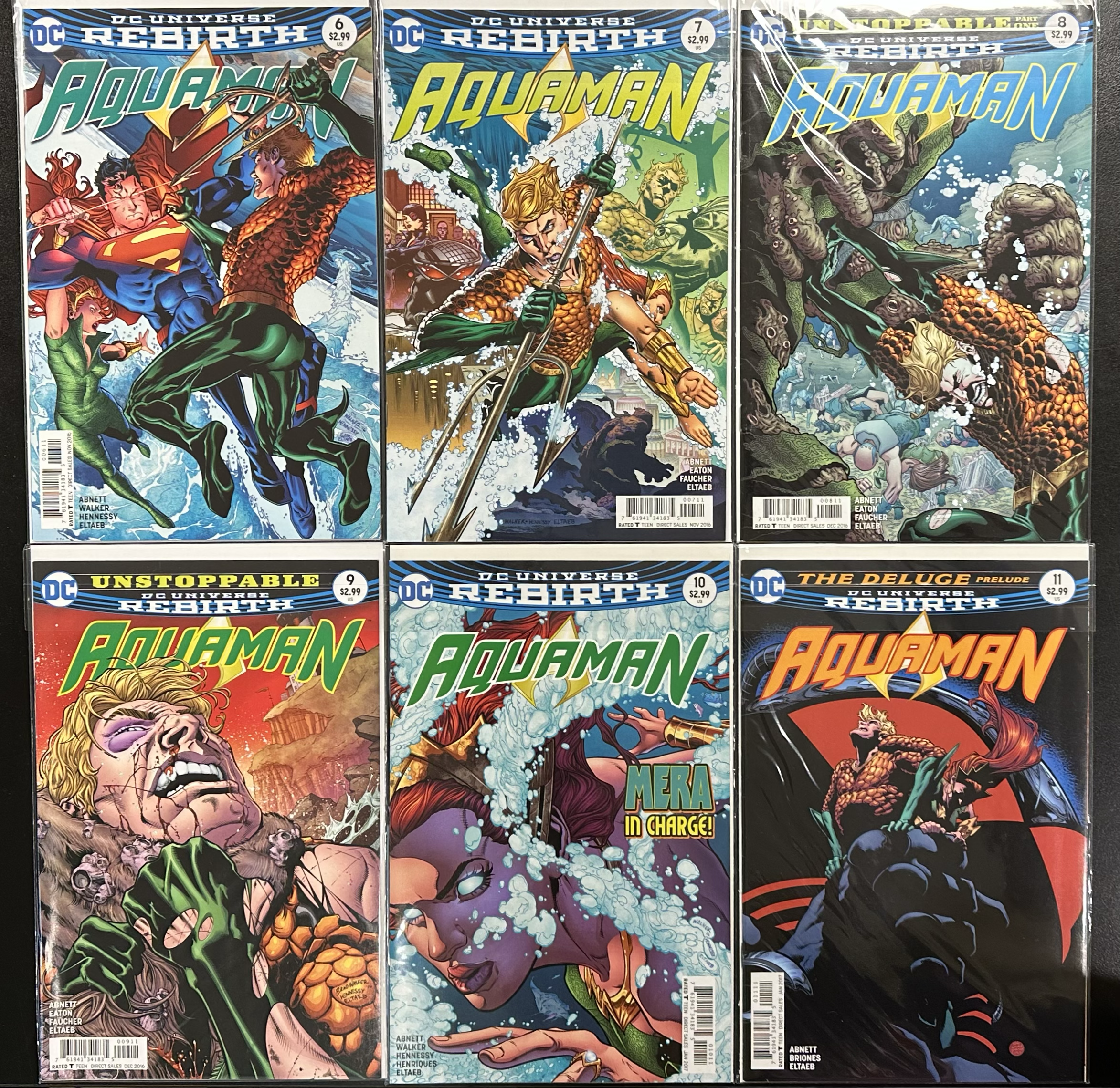 Comic Set - Aquaman (2016) #1-28 + Aquaman: Rebirth #1