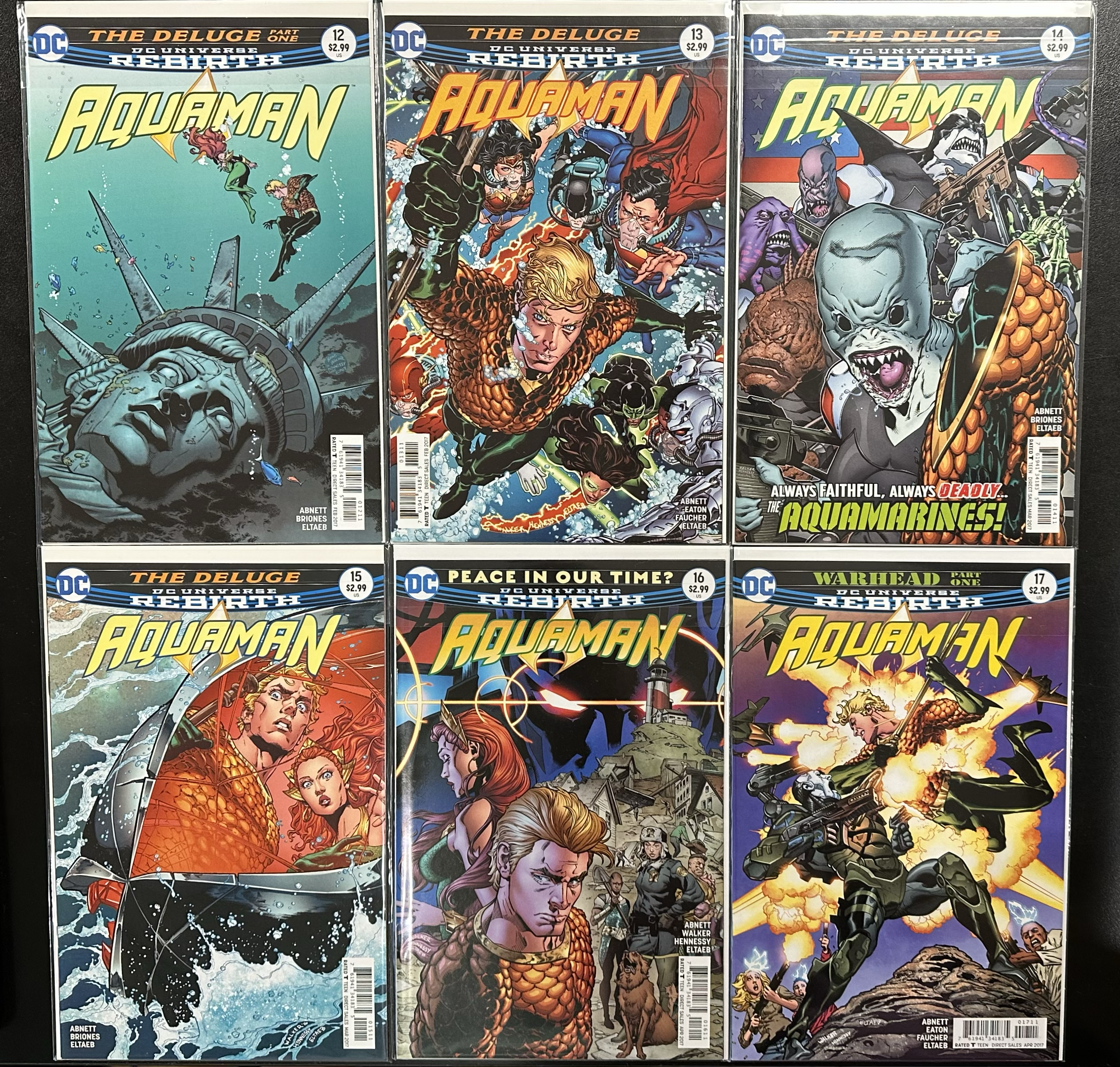 Comic Set - Aquaman (2016) #1-28 + Aquaman: Rebirth #1