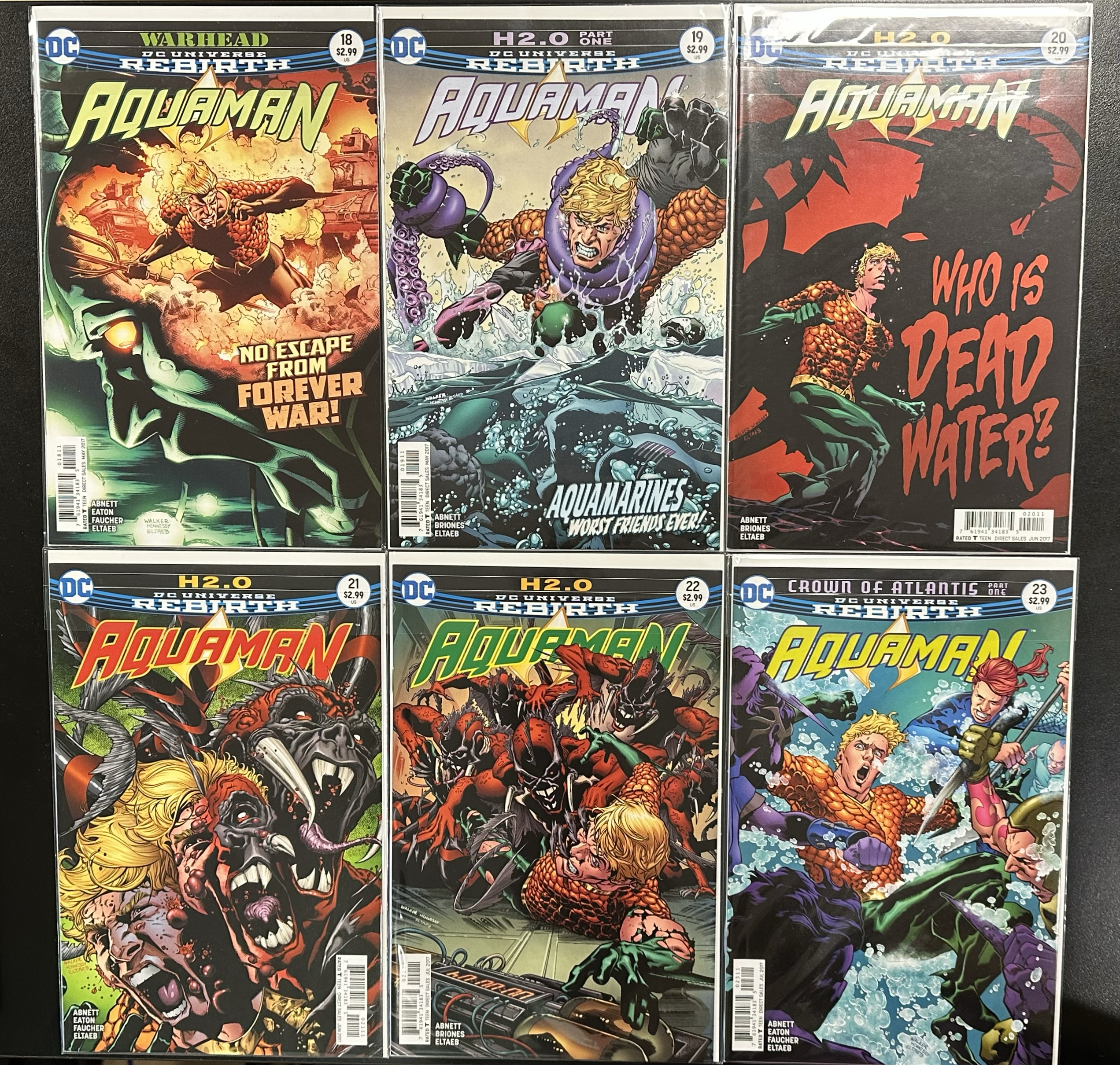 Comic Set - Aquaman (2016) #1-28 + Aquaman: Rebirth #1
