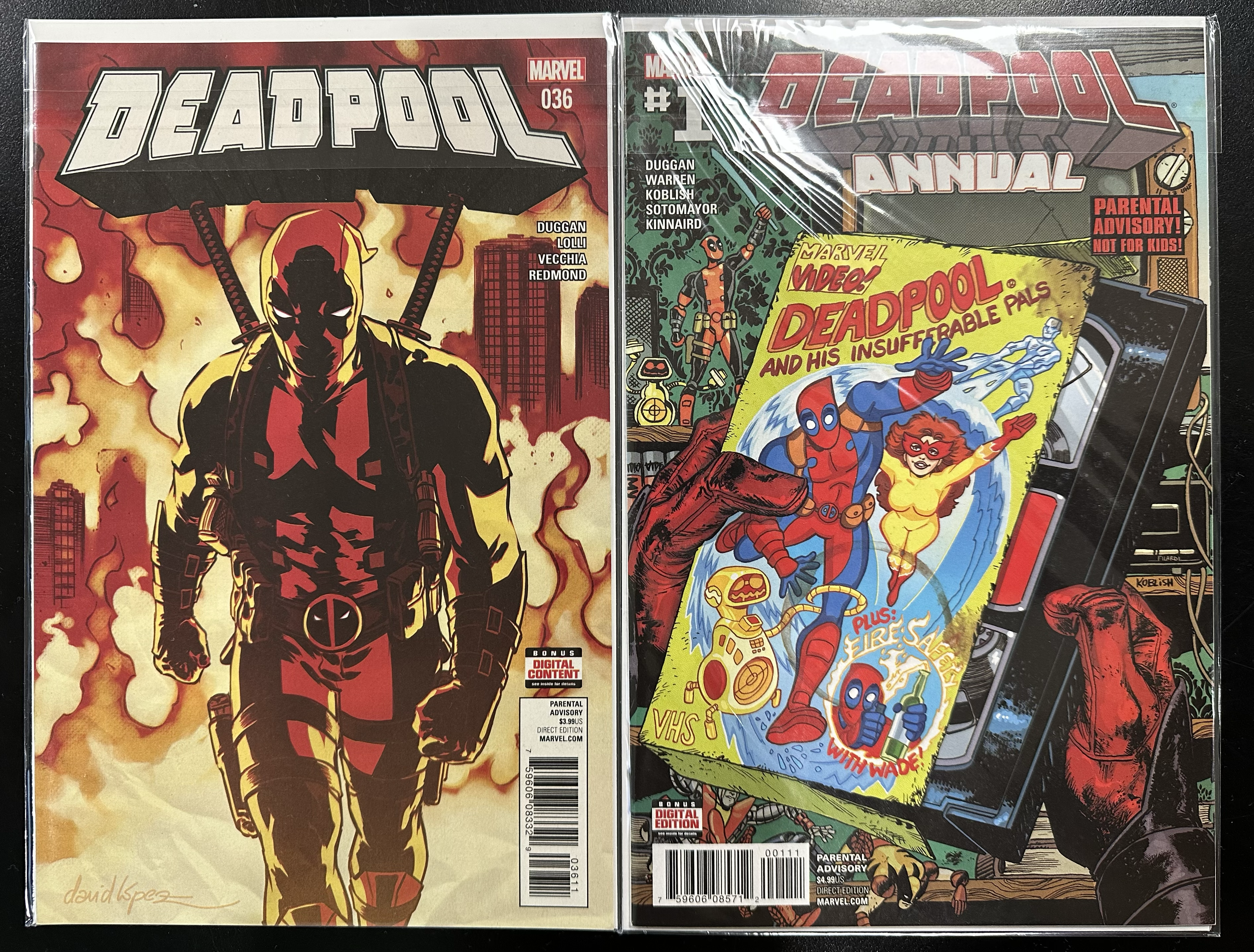 Comic Set - Deadpool (2015) (Complete Series) + Til Death Do Us Crossover Issues