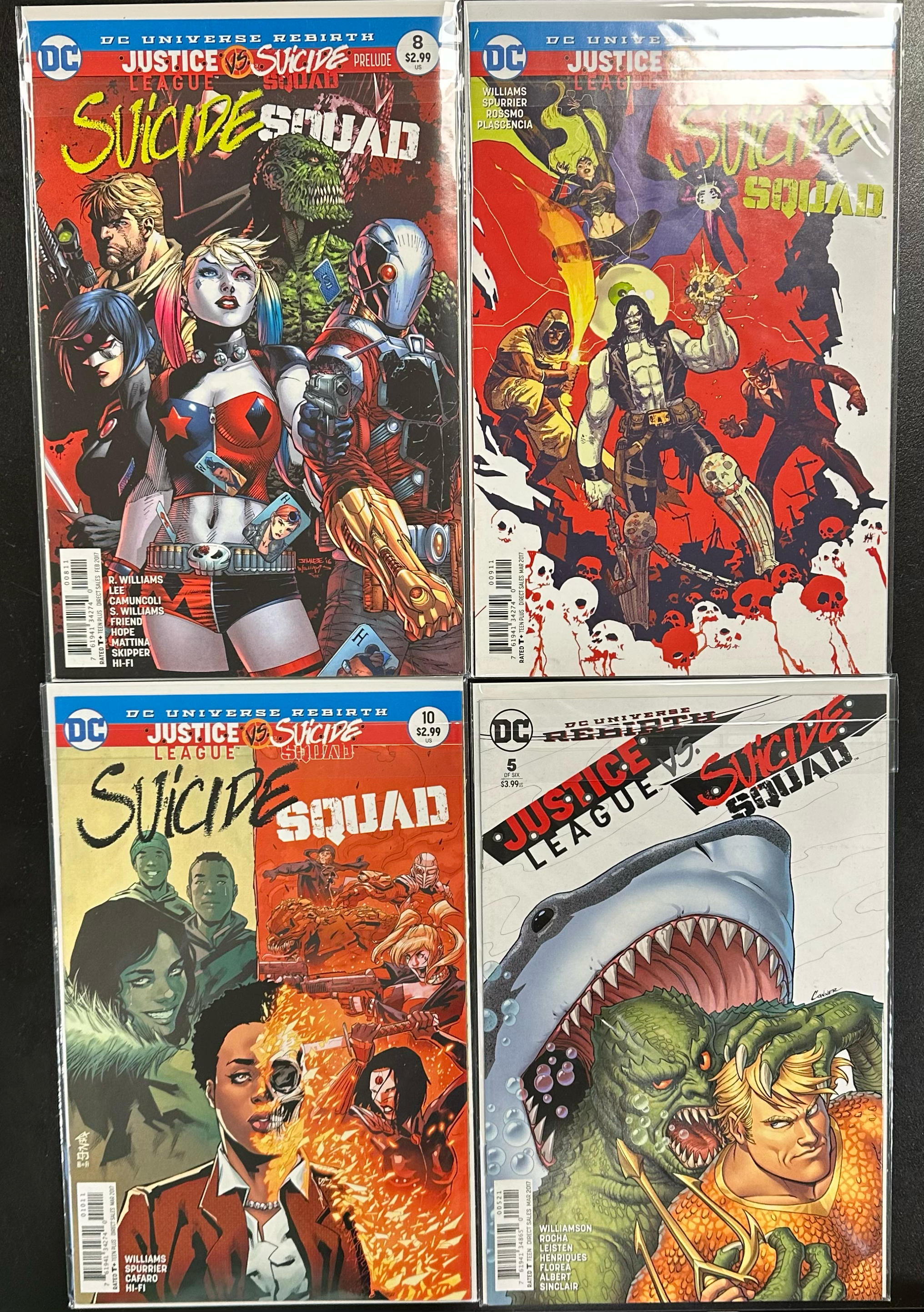 Comic Set - Justice League (2016) #1-29 + Justice League Vs Suicide Squad (Complete Series) + Justice League: Rebirth #1