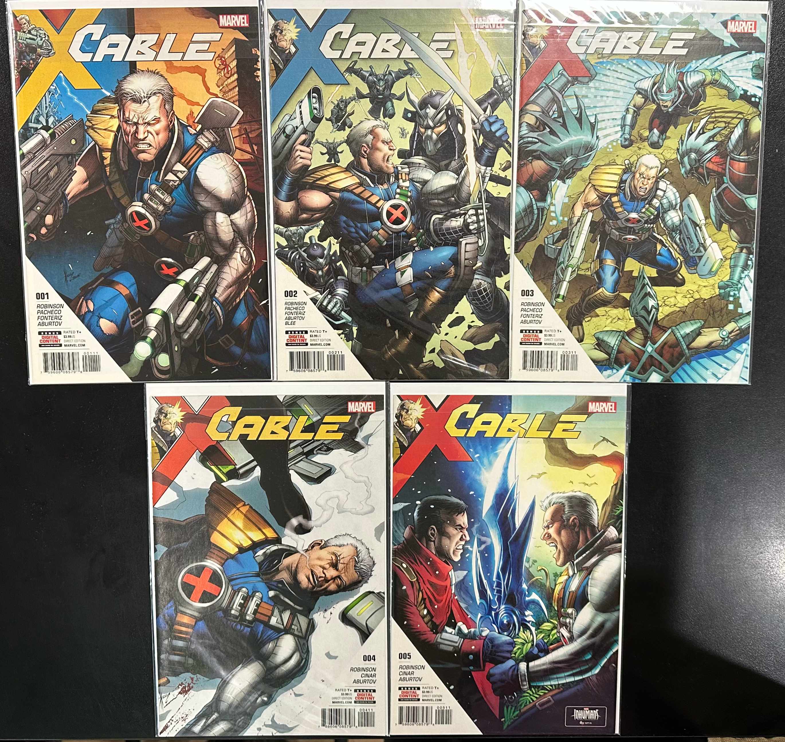Comic Set - Cable (2017) #1-5