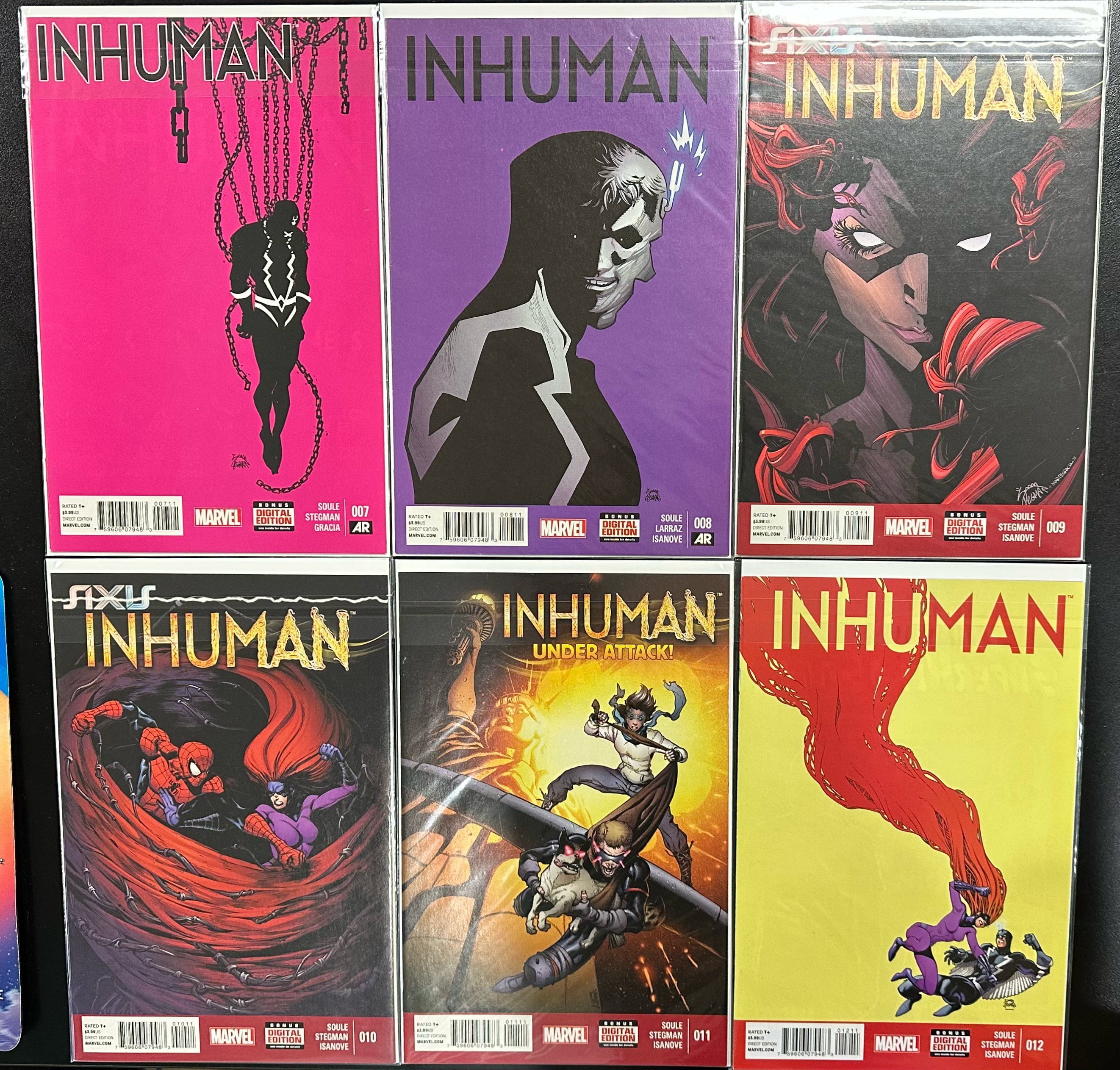 Comic Set - Inhuman (2014) (Complete Series)
