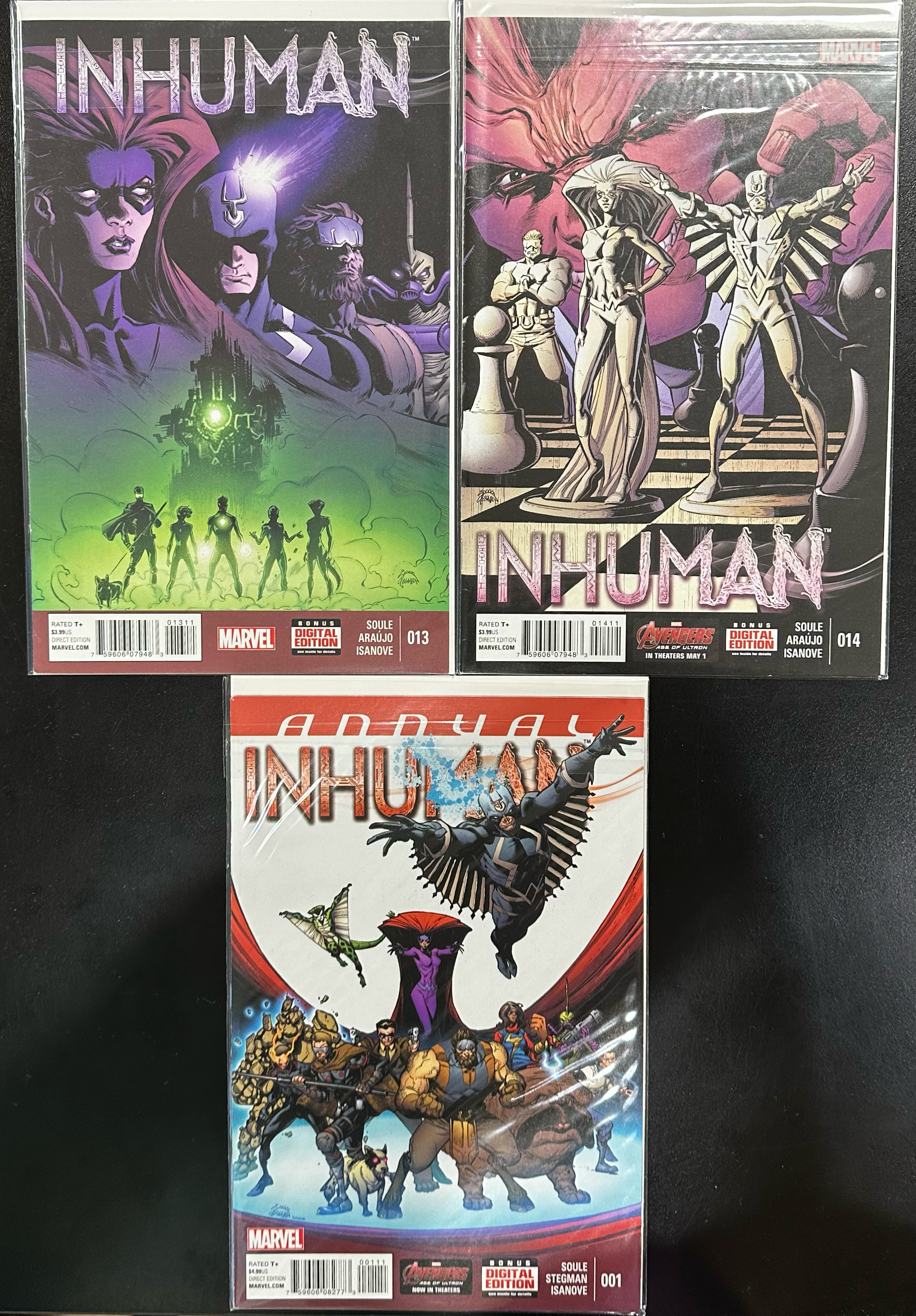 Comic Set - Inhuman (2014) (Complete Series)