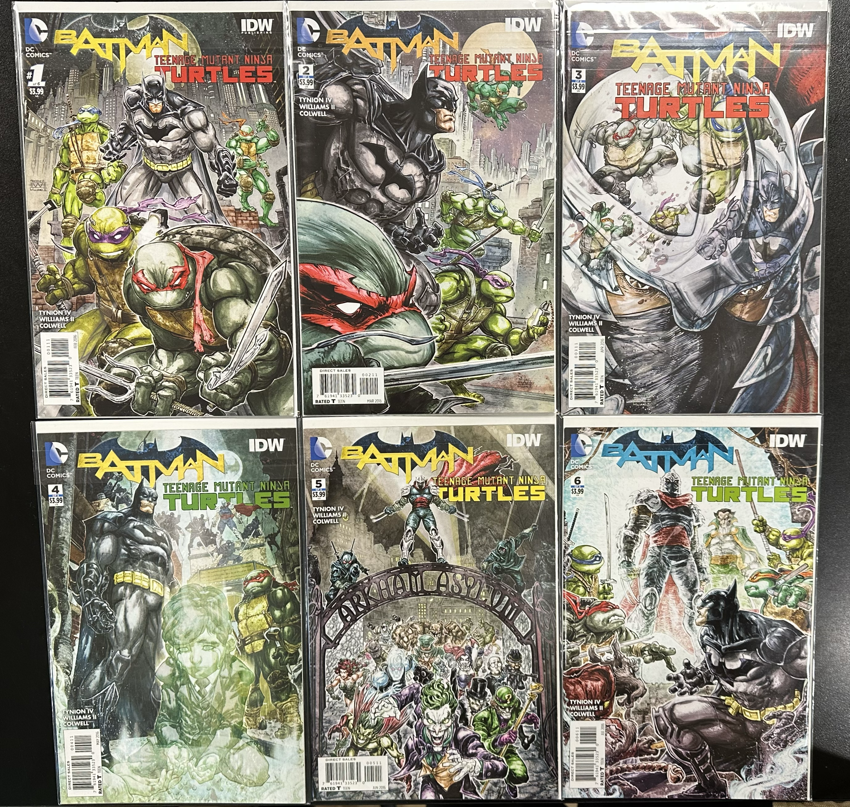 Comic Set - Batman / Teenage Mutant Ninja Turtles (Complete Series)