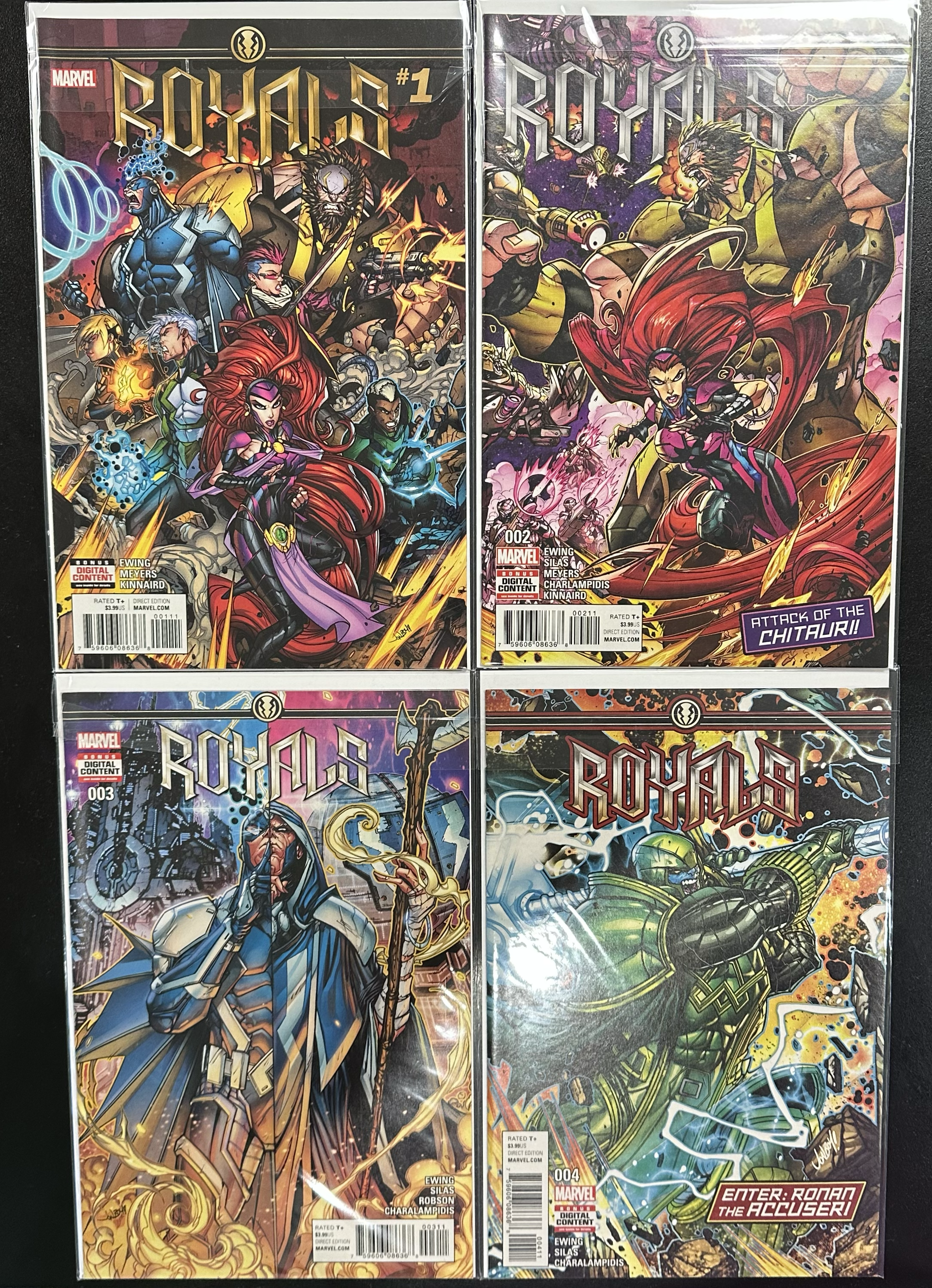 Comic Set - Royals (2017) #1-8