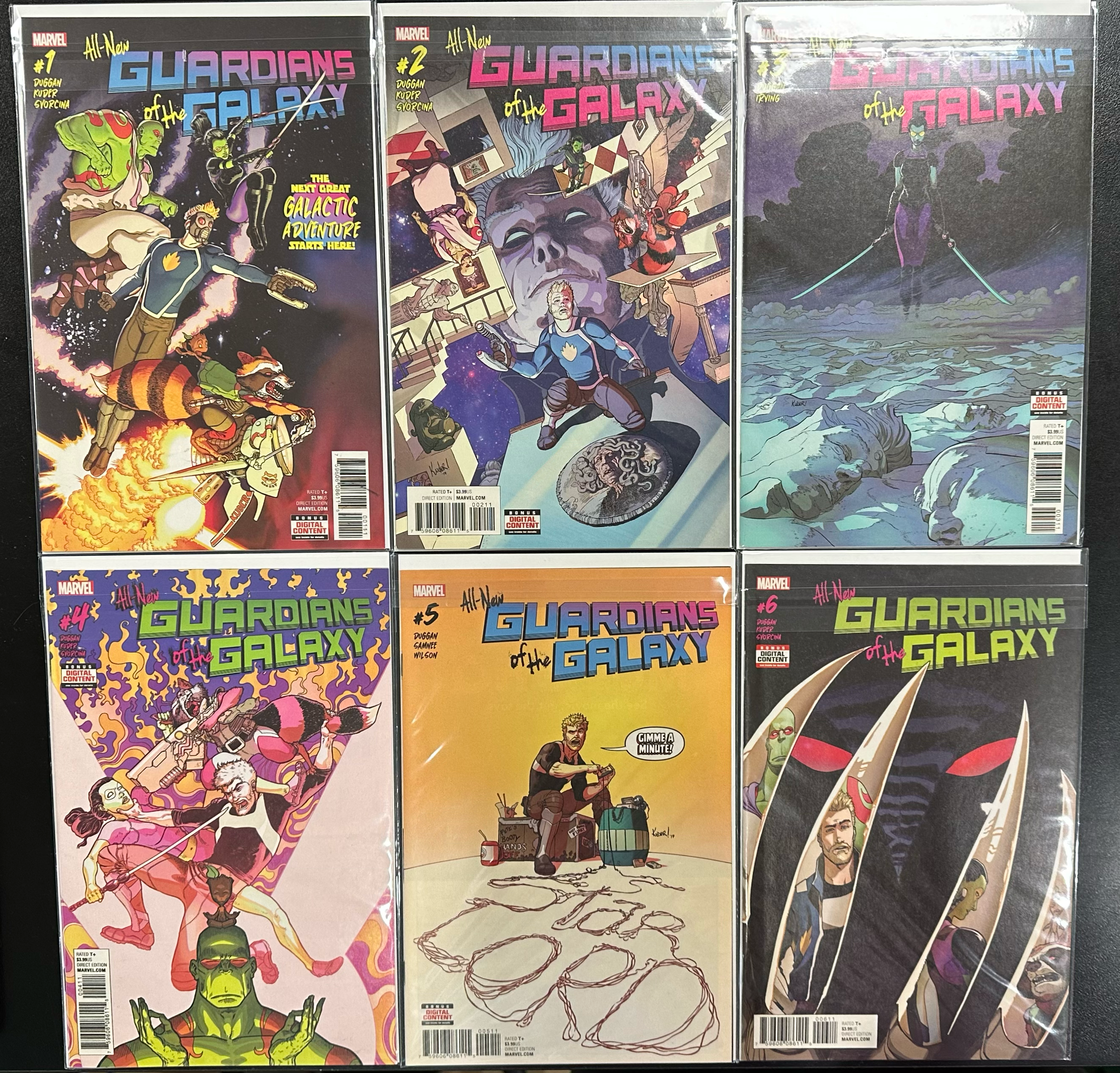 Comic Set - All-New Guardians Of The Galaxy (2017) #1-10 + Annual + Free Comic Book Day Special