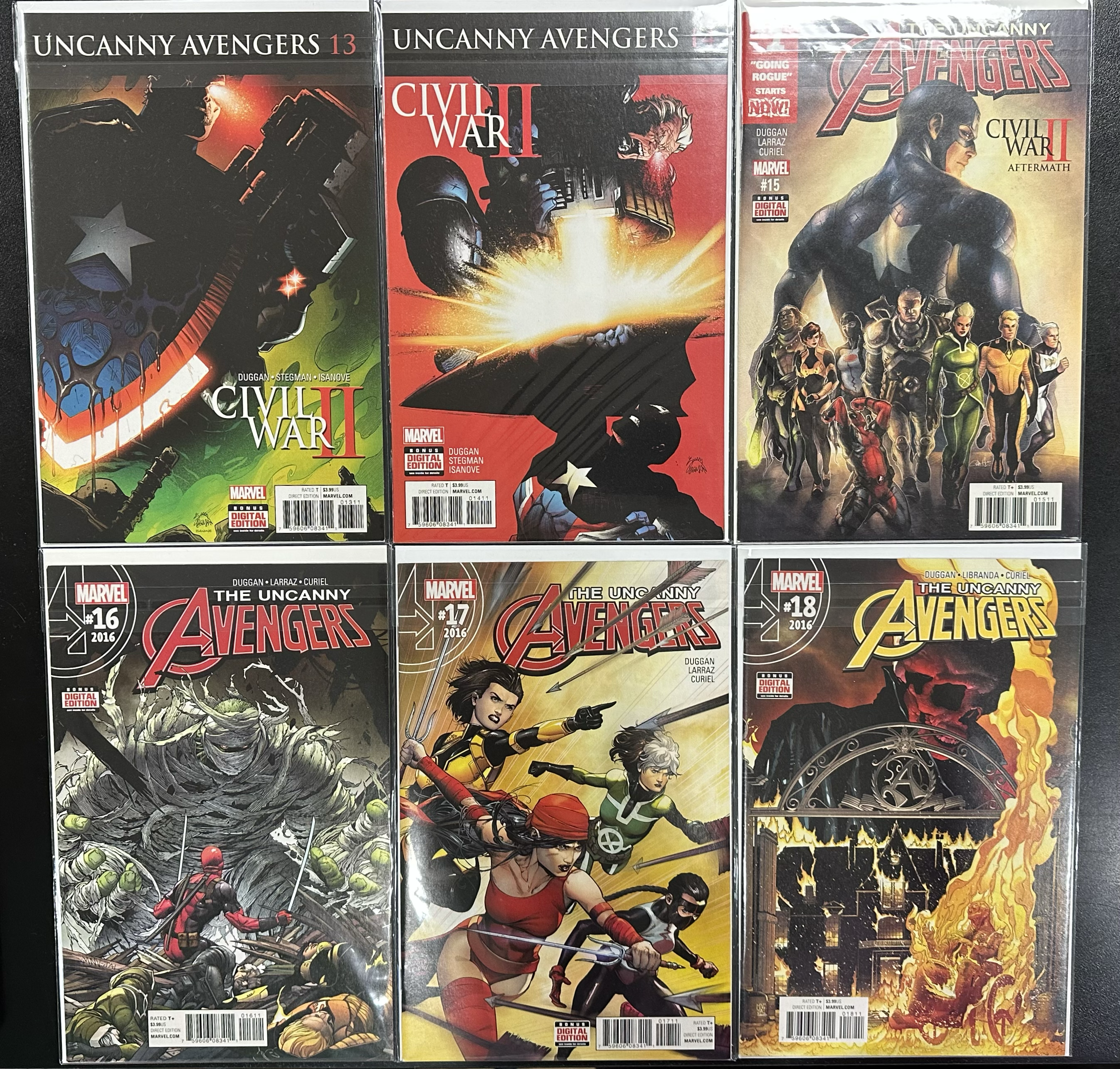 Comic Set - Uncanny Avengers (2015) #1-27