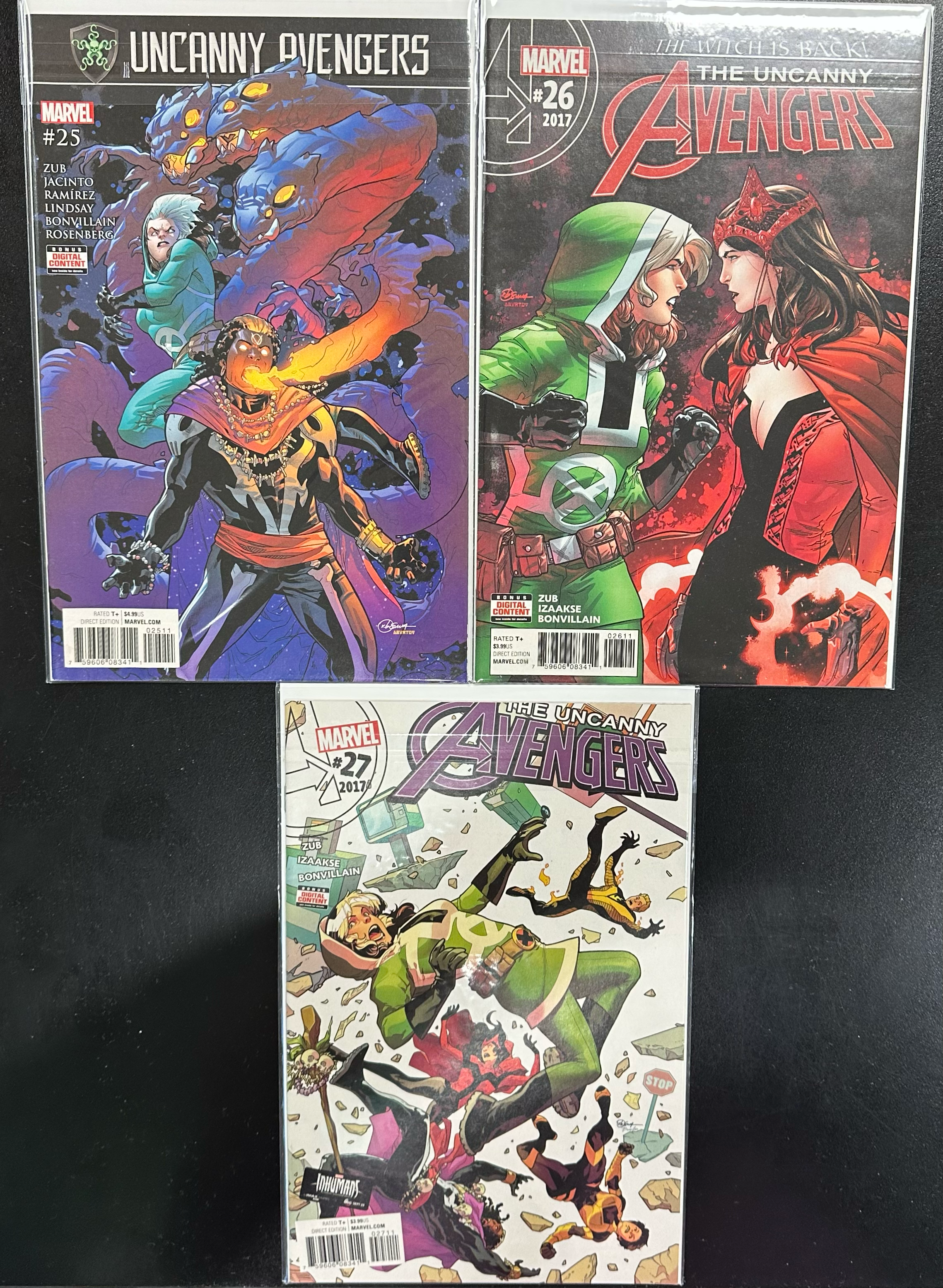 Comic Set - Uncanny Avengers (2015) #1-27