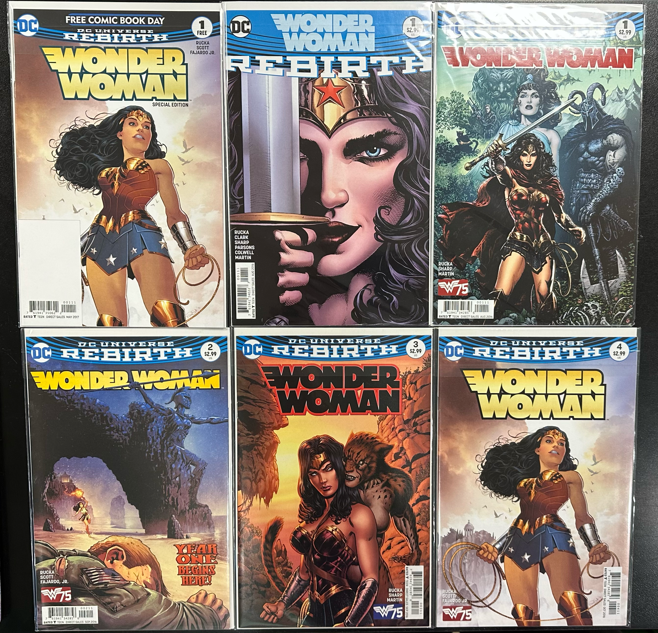 Comic Set - Wonder Woman (2016) #1-30 + Wonder Woman: Rebirth #1 + Annual