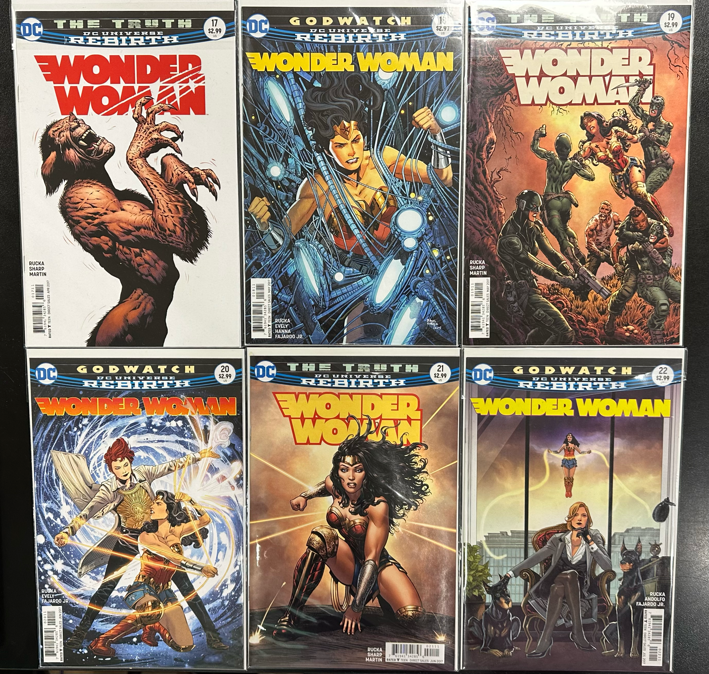 Comic Set - Wonder Woman (2016) #1-30 + Wonder Woman: Rebirth #1 + Annual