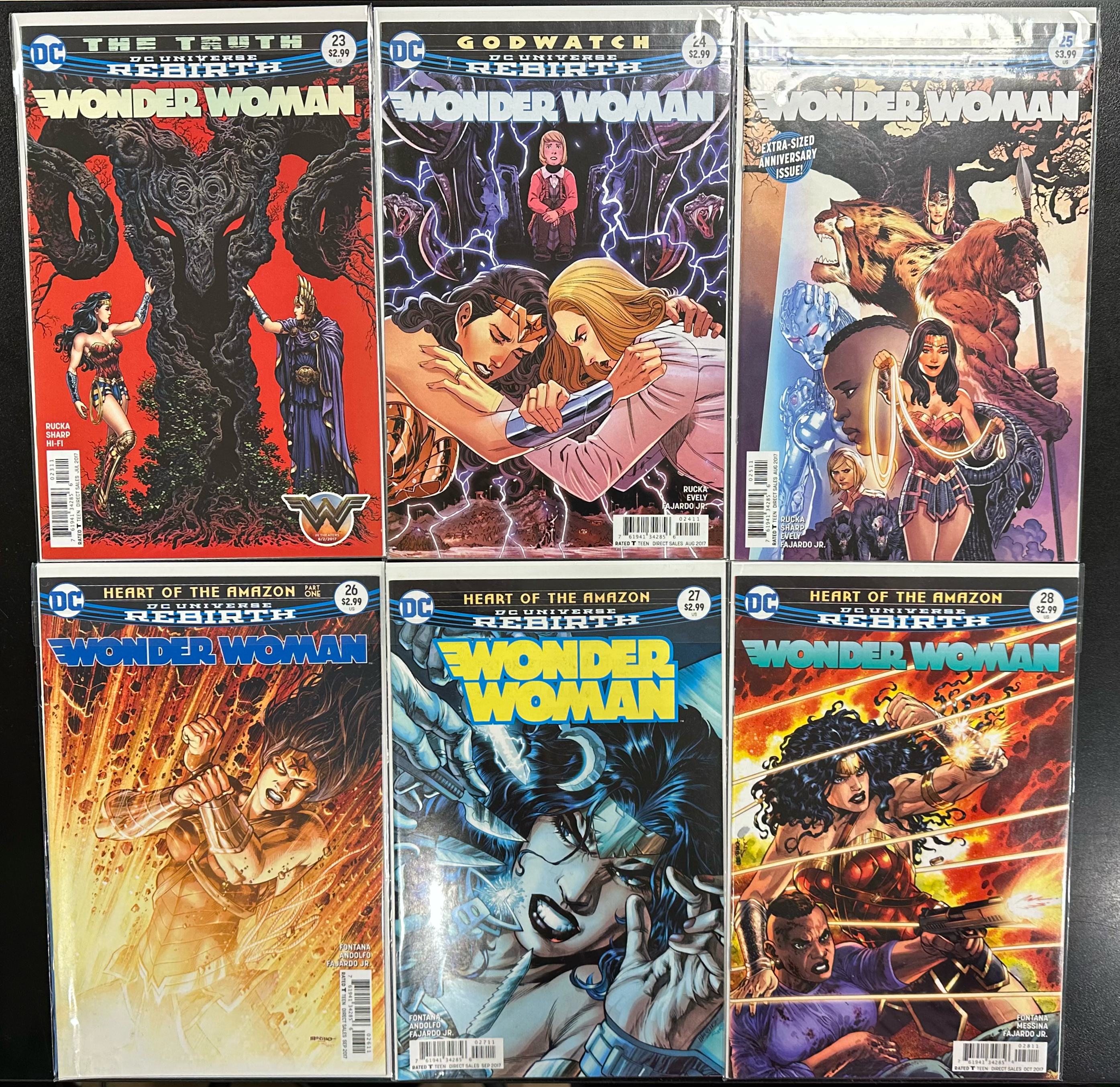 Comic Set - Wonder Woman (2016) #1-30 + Wonder Woman: Rebirth #1 + Annual