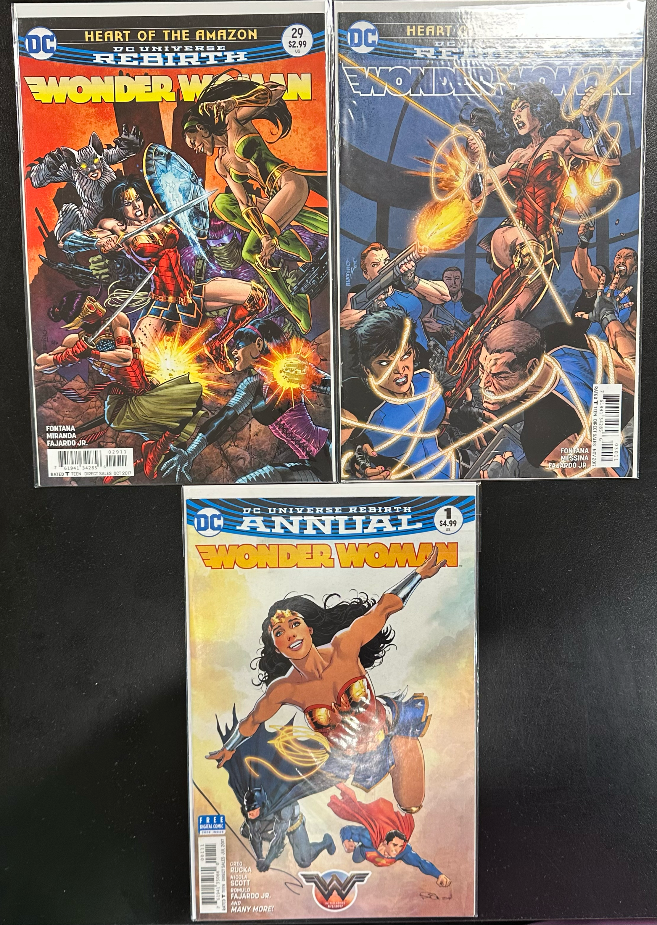 Comic Set - Wonder Woman (2016) #1-30 + Wonder Woman: Rebirth #1 + Annual