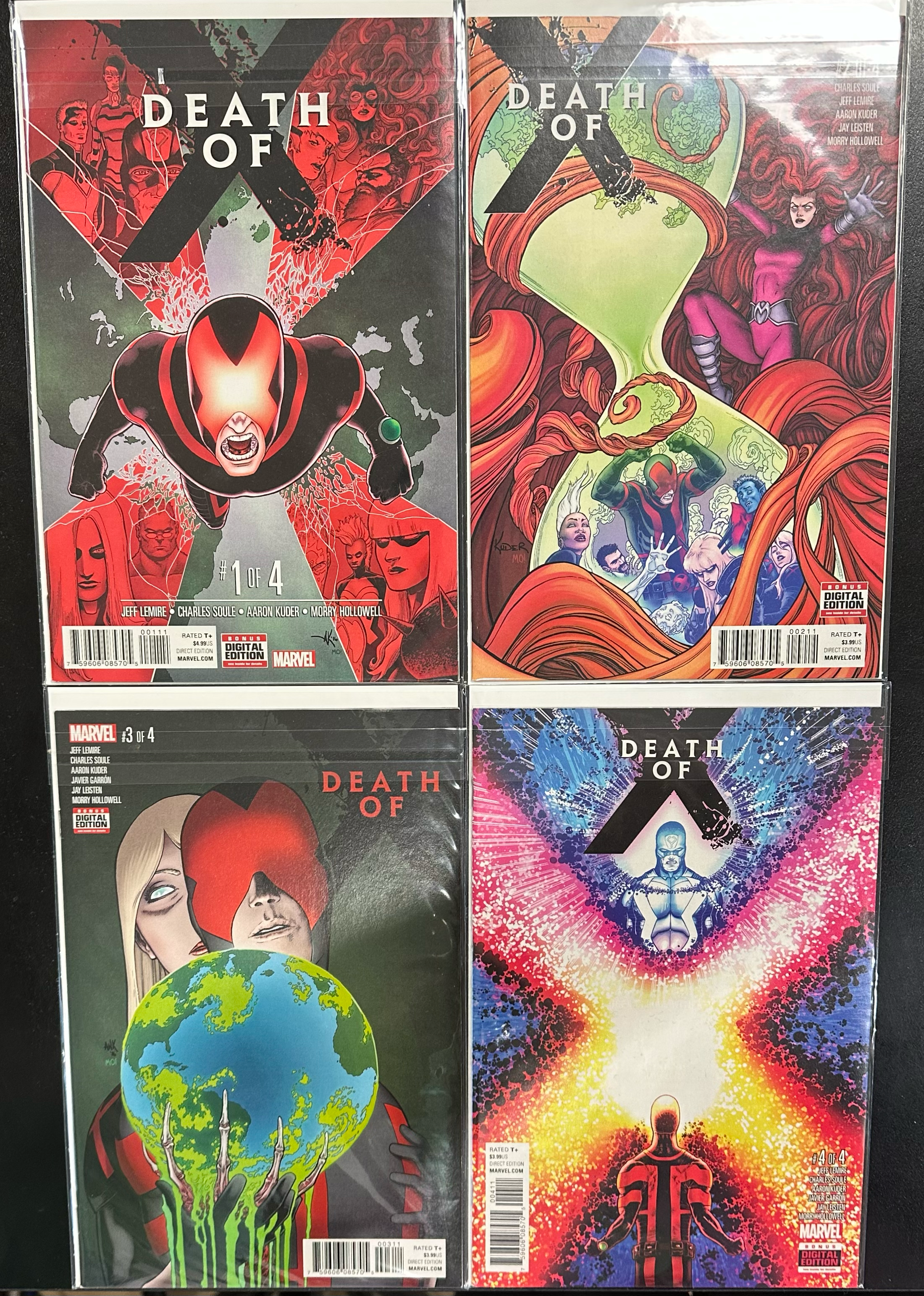 Comic Set - Death of X (Complete Series)
