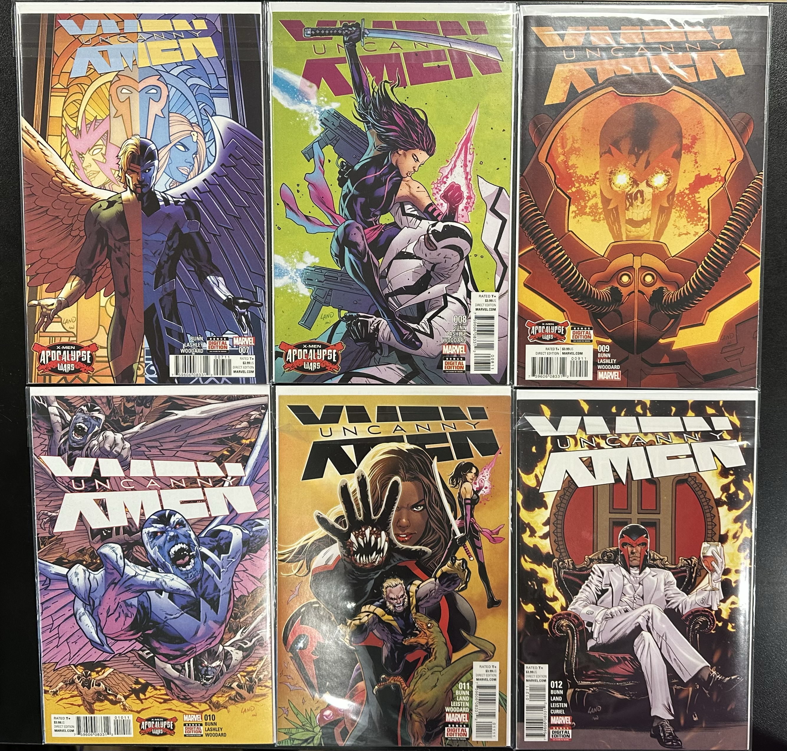 Comic Set - Uncanny X-Men (2016) (Complete Series)