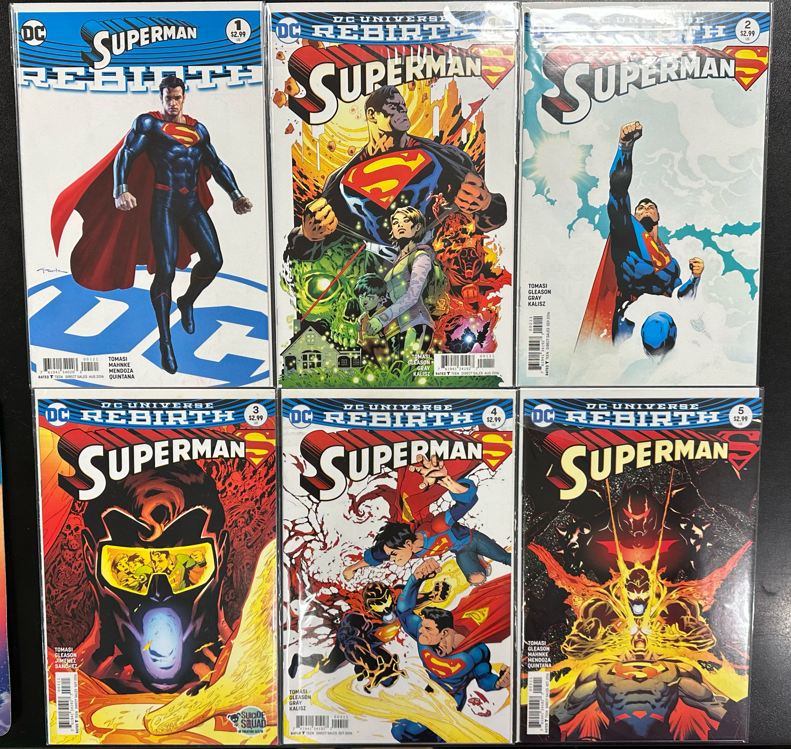Comic Set - Superman (2016) #1-30 + Superman: Rebirth #1 + Annual